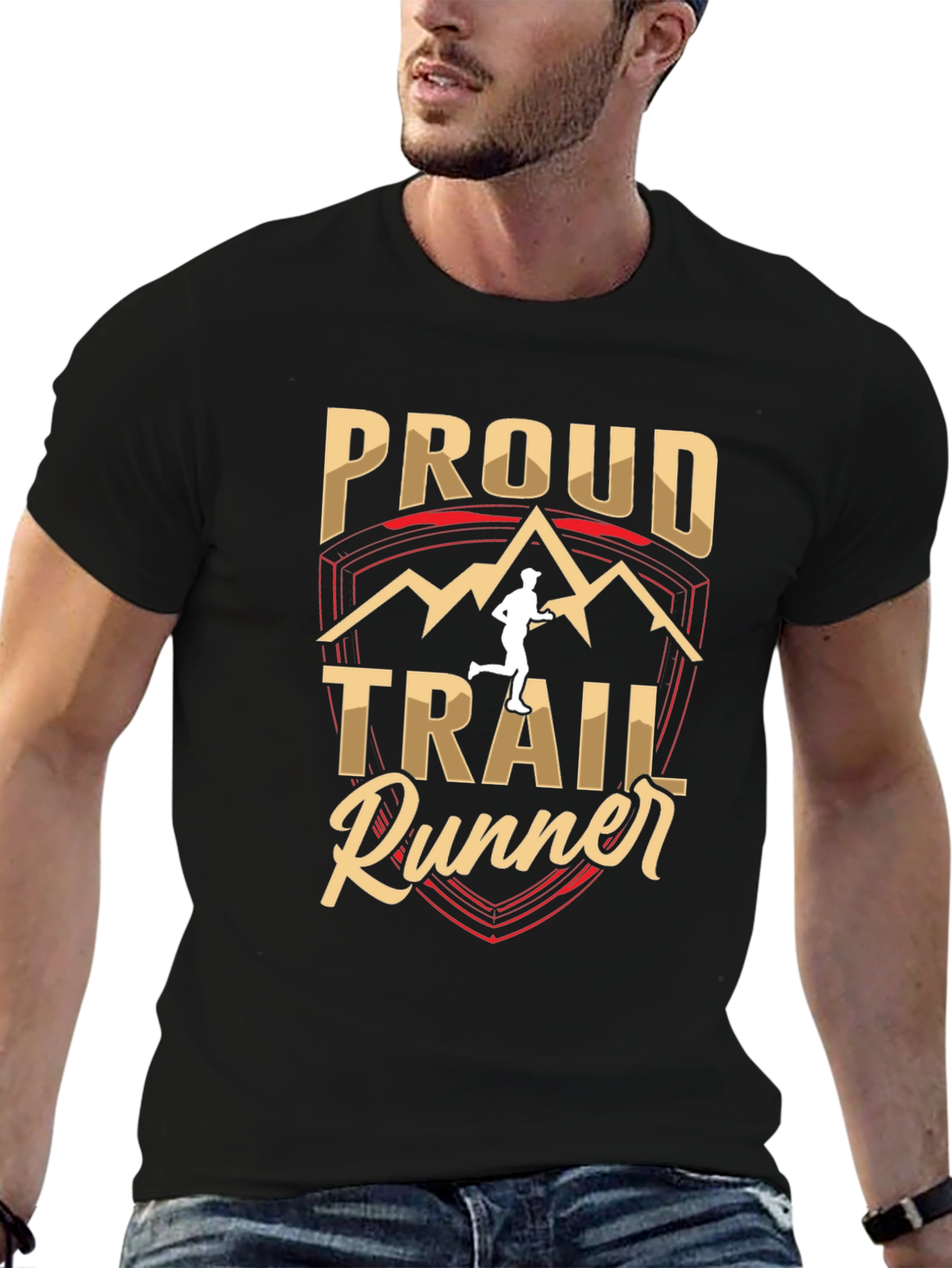 Proud Trail Runner Graphic T-Shirt