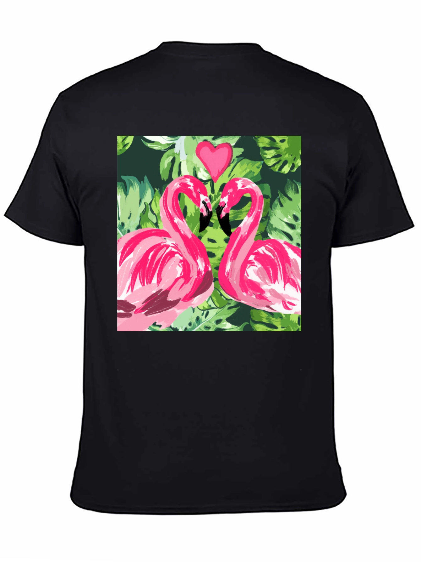 Flamingo Love Tee - Tropical T-Shirt