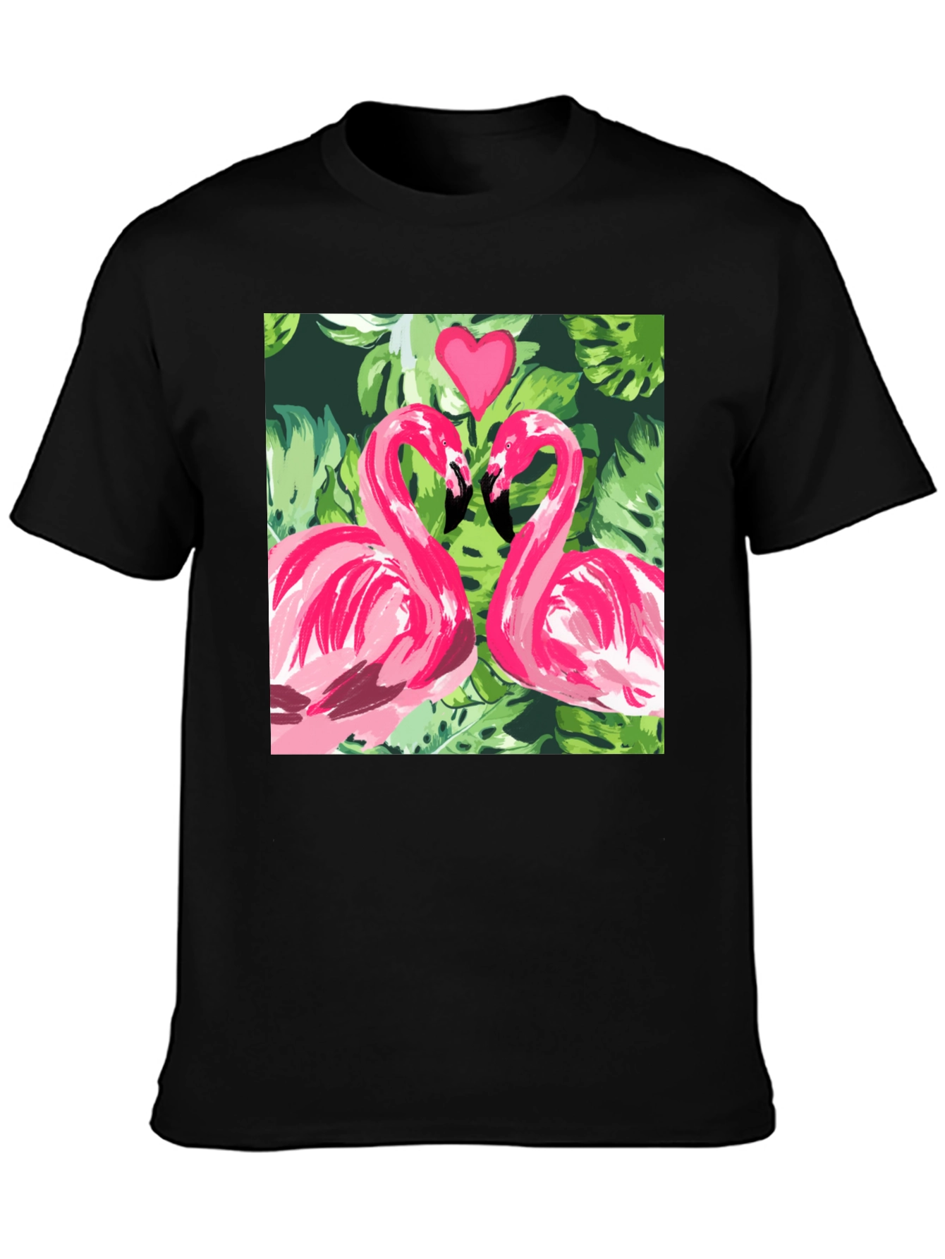 Flamingo Love Tee - Tropical T-Shirt