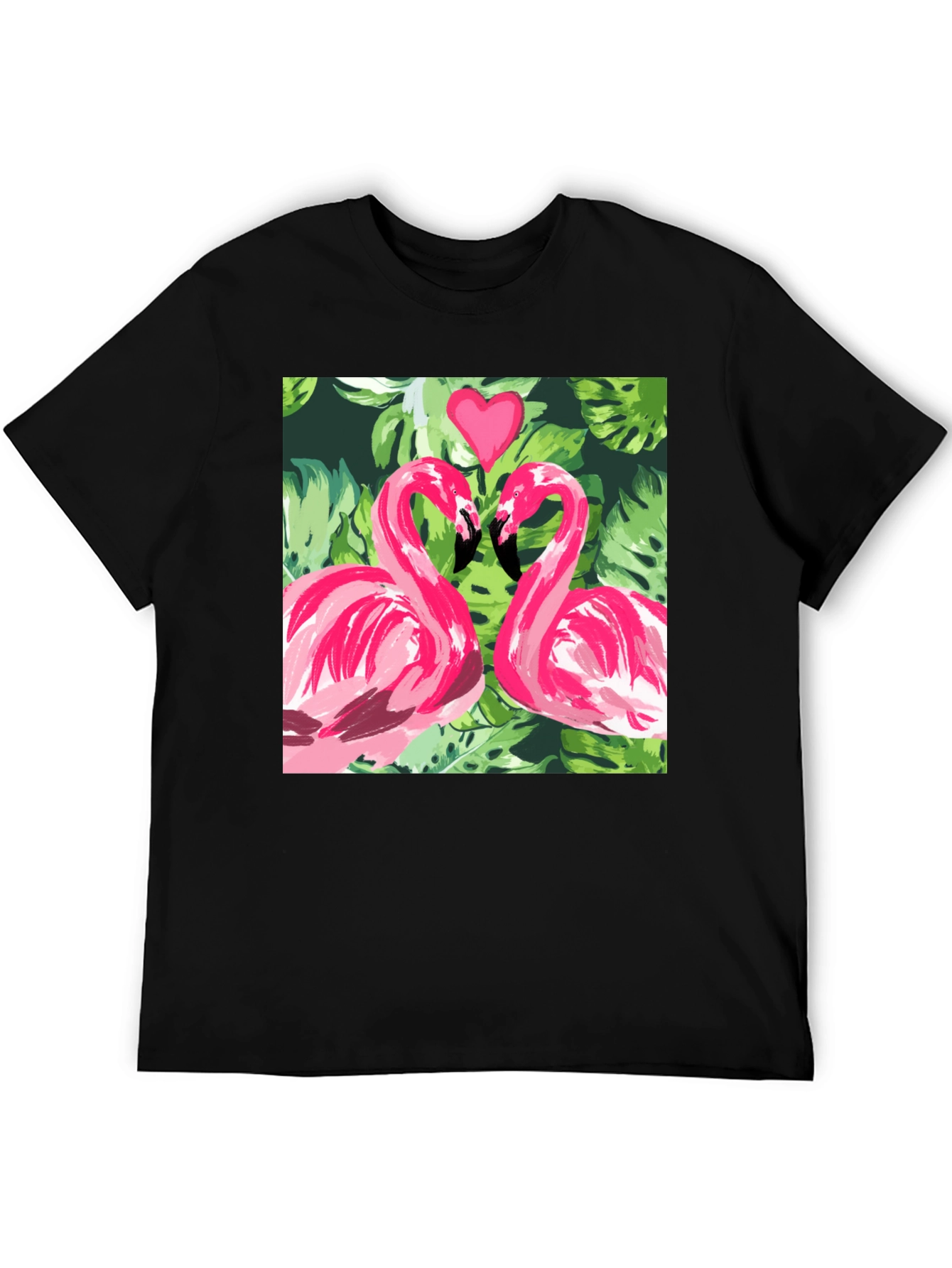 Flamingo Love Tee - Tropical T-Shirt