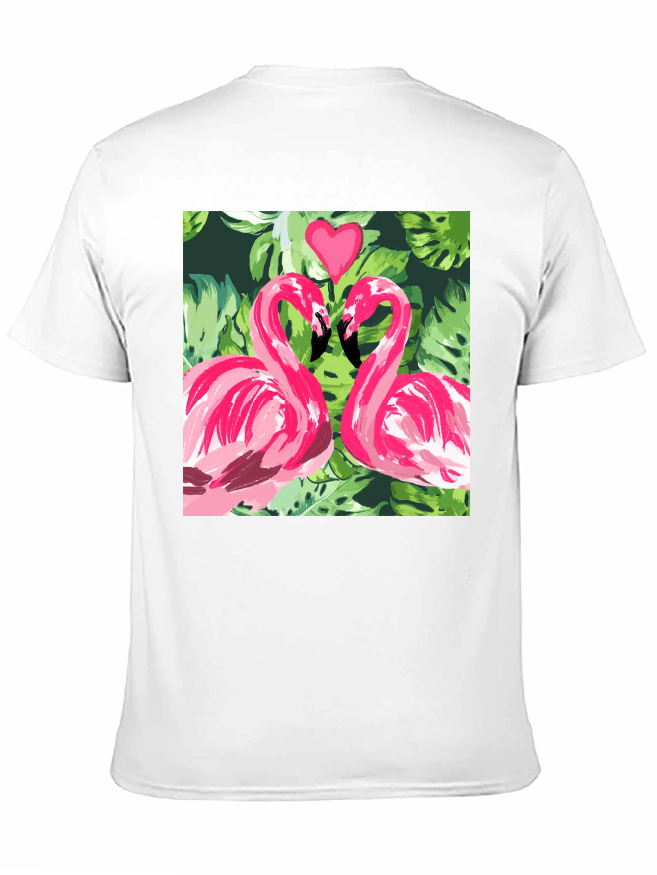 Flamingo Love Tee - Tropical T-Shirt