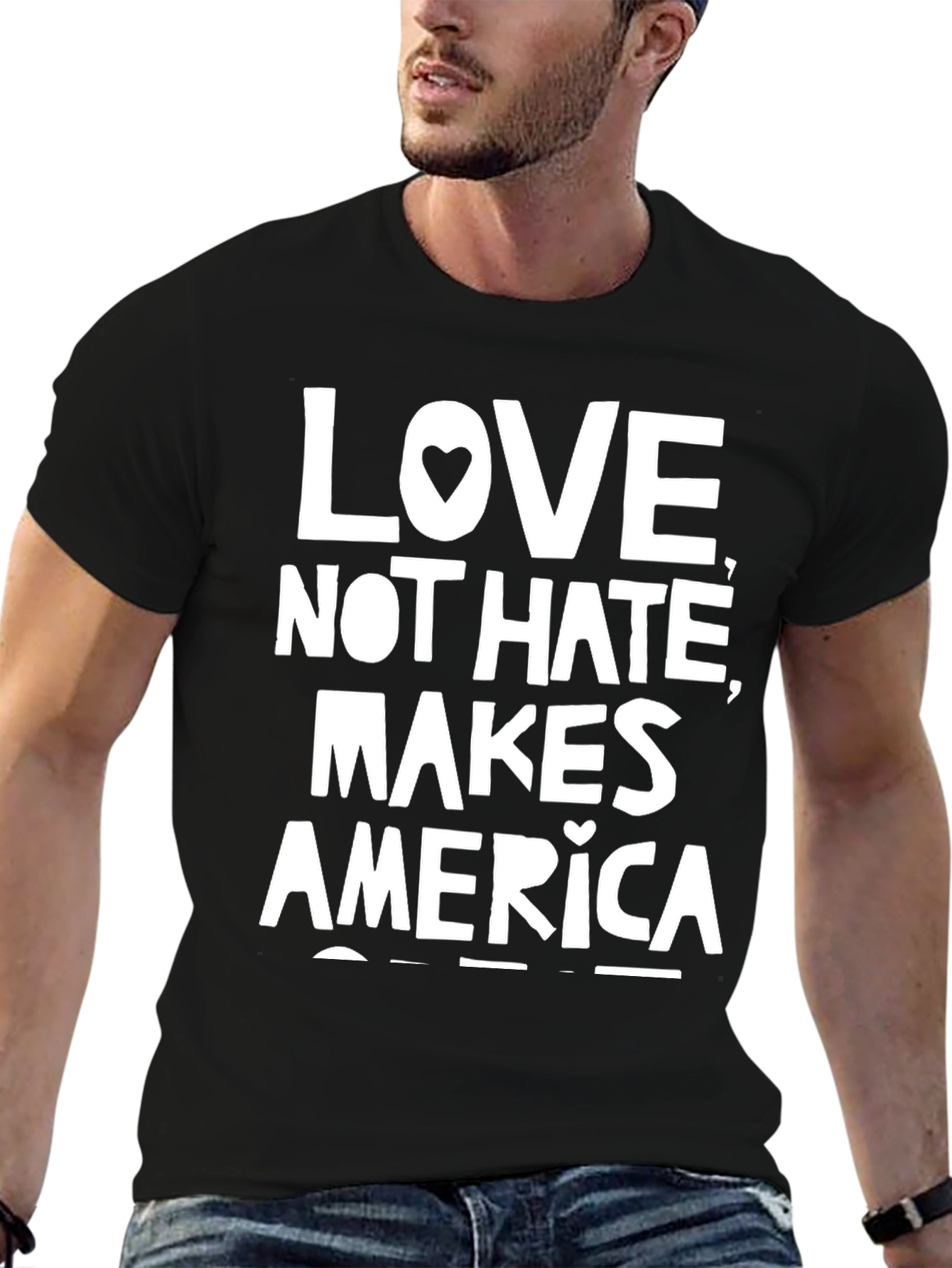 Love Not Hate Makes America Great T-Shirt