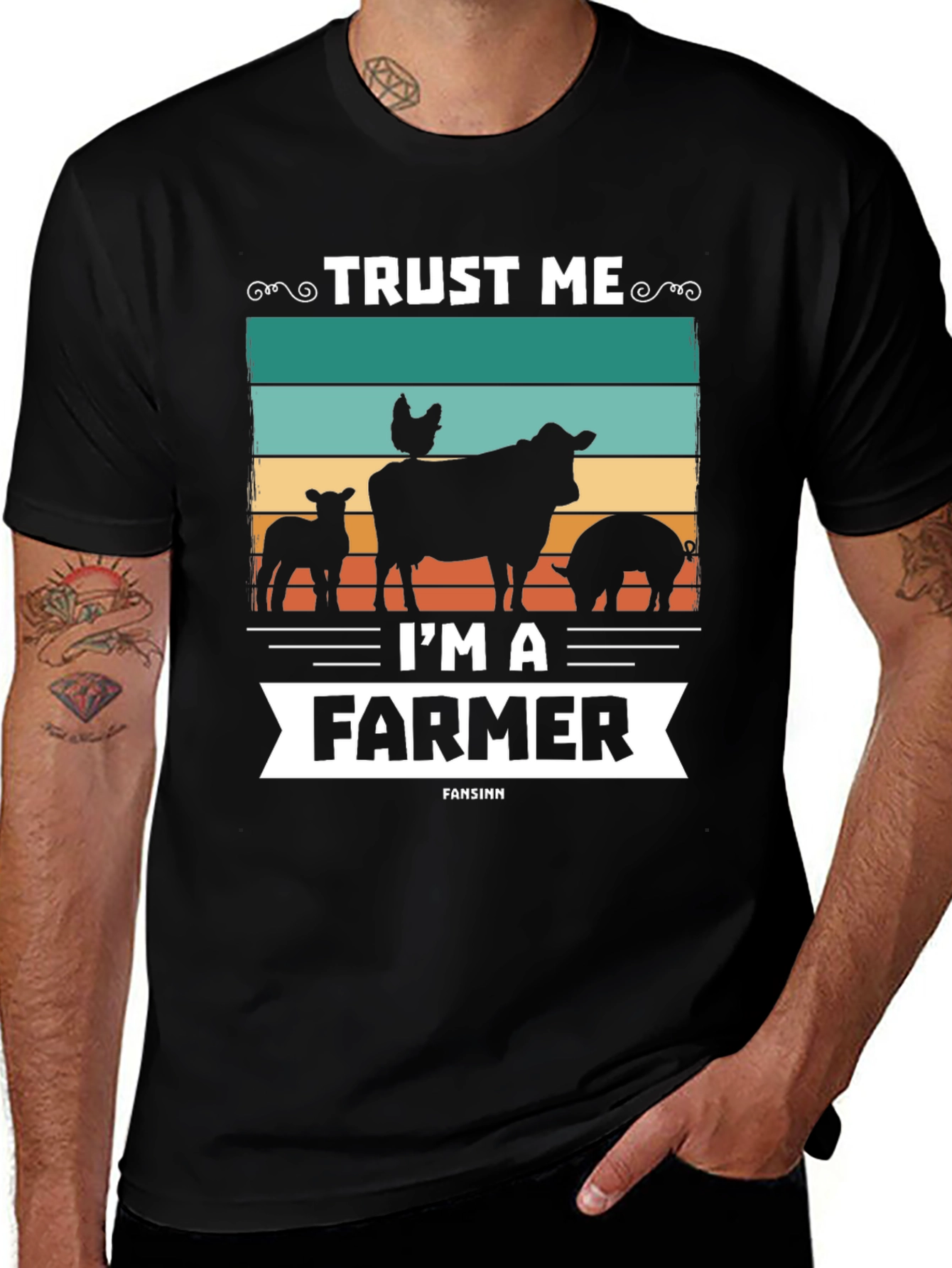 Trust Me Im A Farmer Graphic Tee