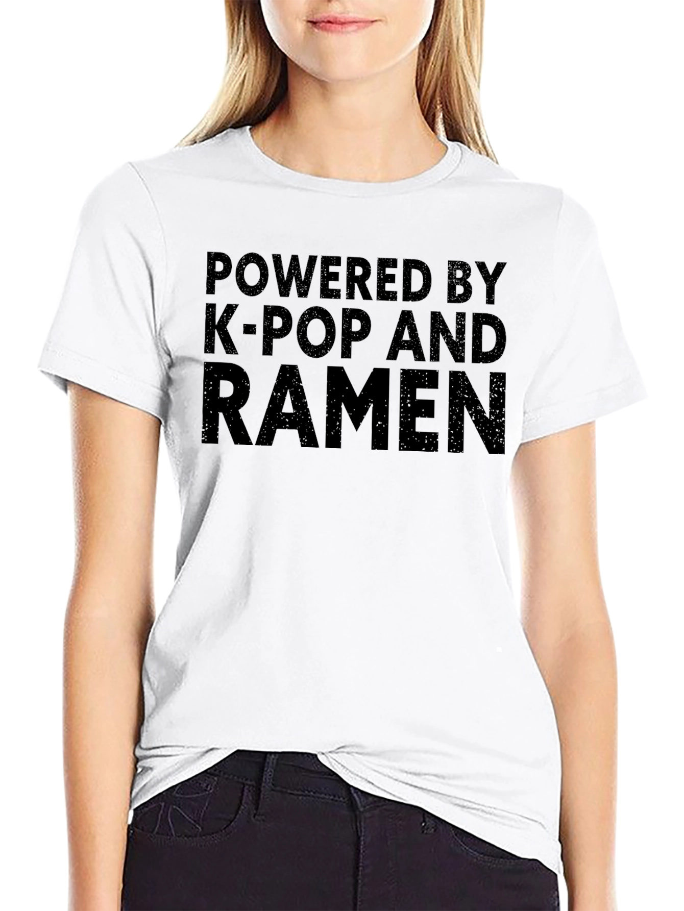 K-Pop & Ramen T-Shirt - Fun Casual Tee