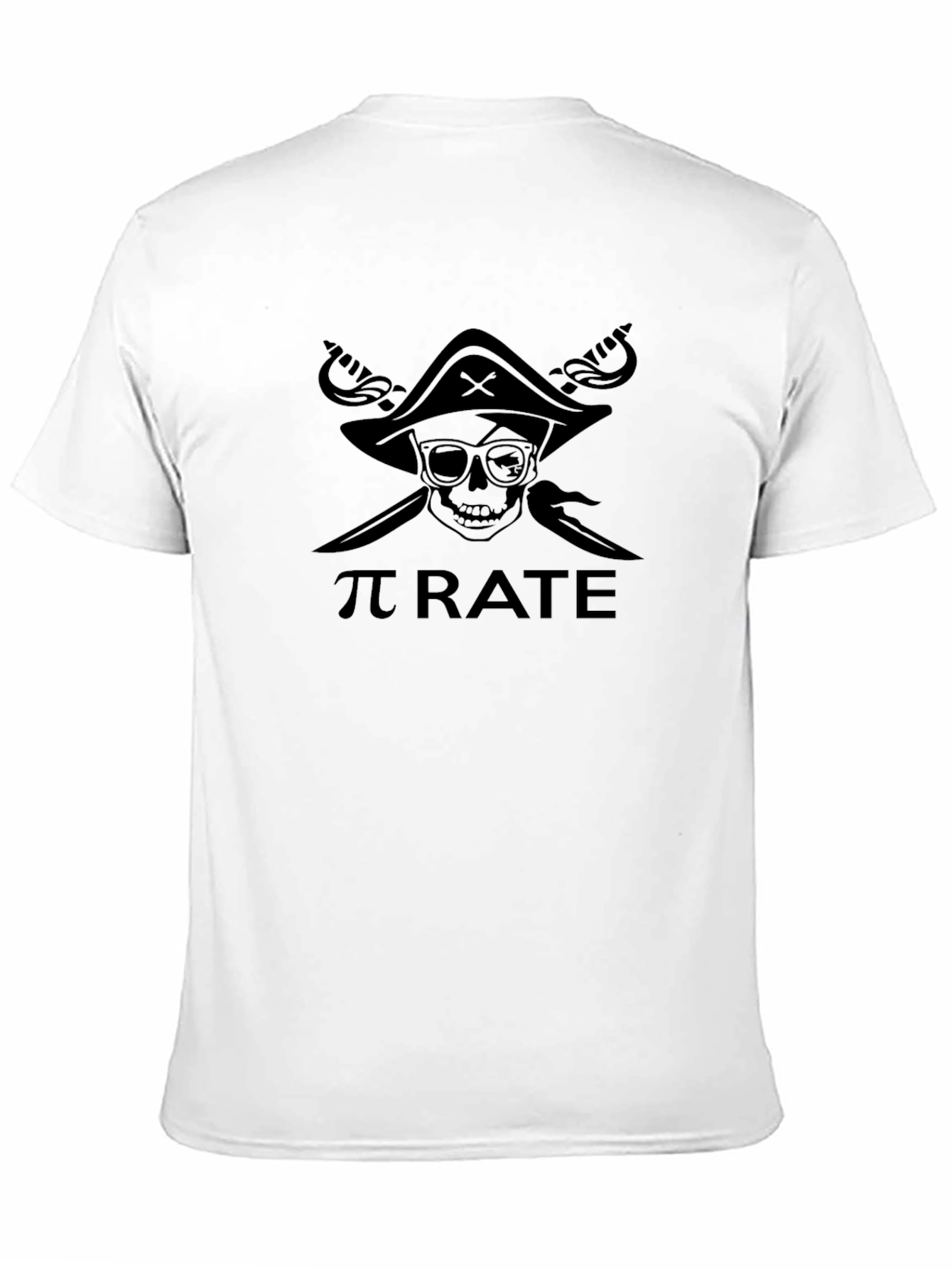 Pi Rate T-Shirt - Geeky Pirate Graphic Tee