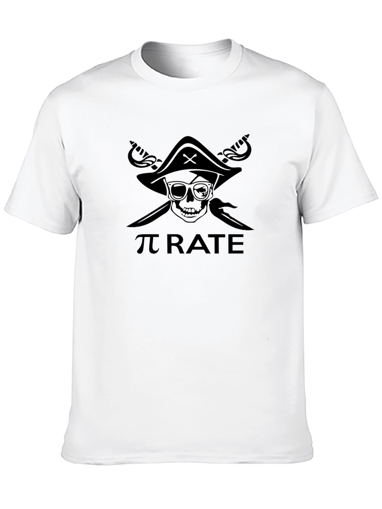 Pi Rate T-Shirt - Geeky Pirate Graphic Tee