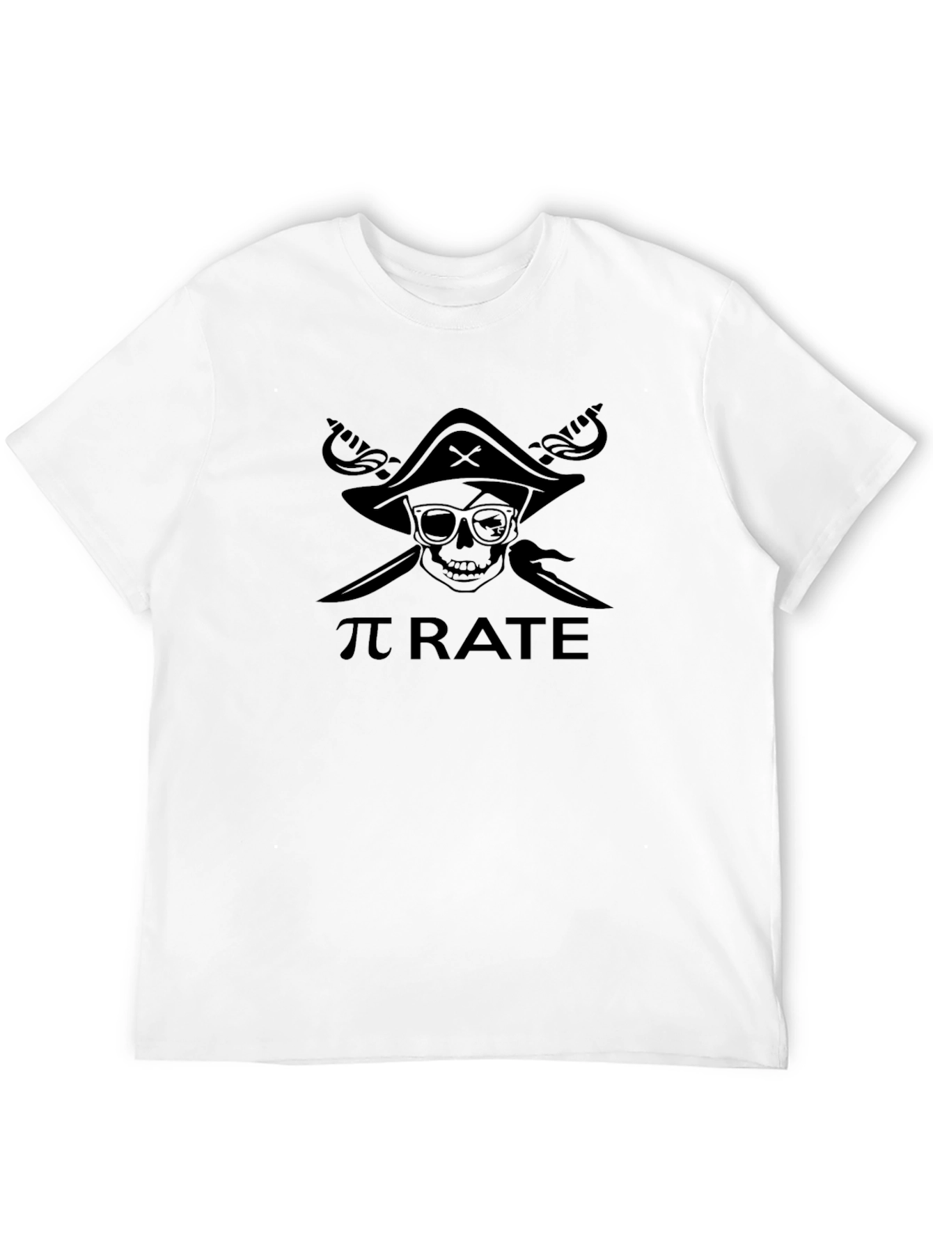 Pi Rate T-Shirt - Geeky Pirate Graphic Tee
