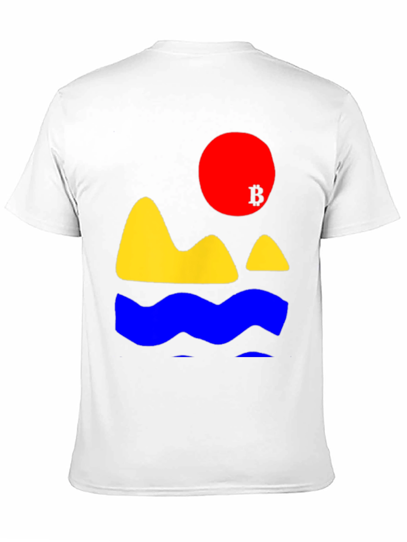 Bitcoin Sunset T-Shirt - Crypto Graphic Tee