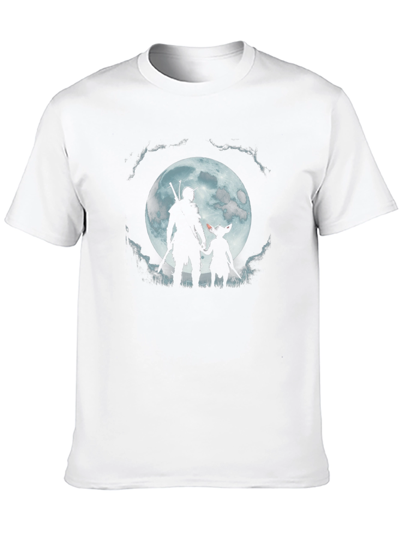 The Witcher & Grogu Mens Black T-Shirt