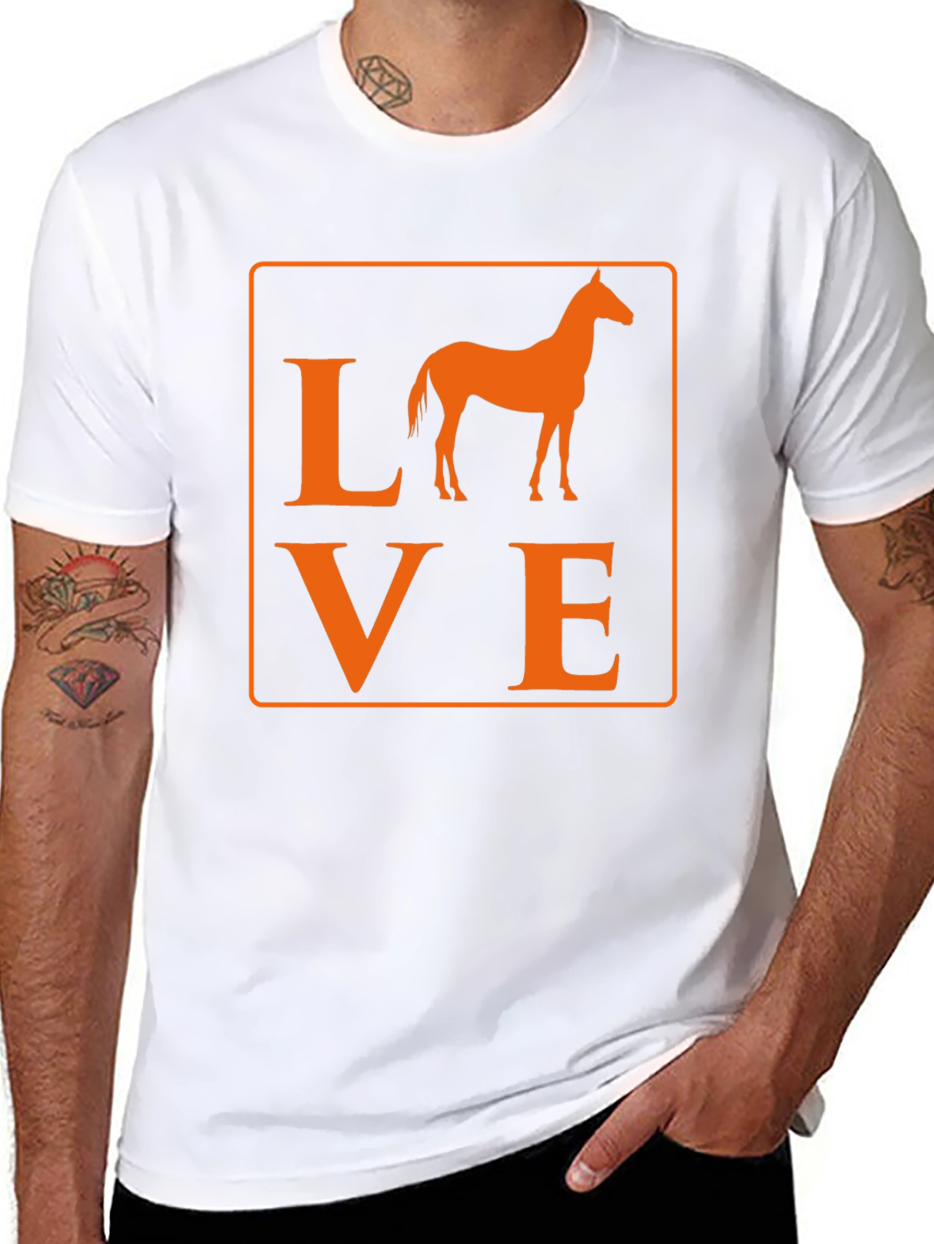 Love Horses Graphic T-Shirt