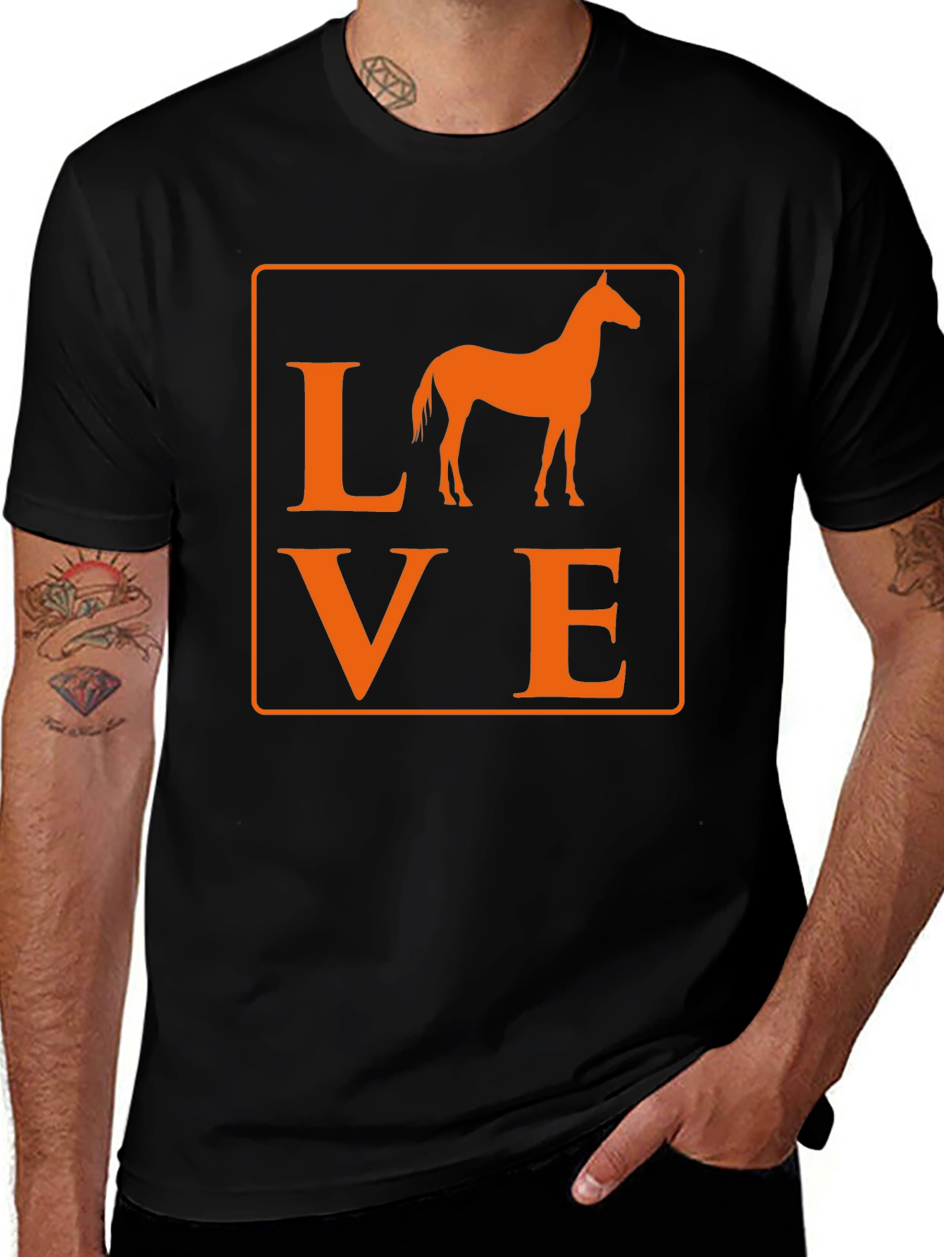 Love Horses Graphic T-Shirt