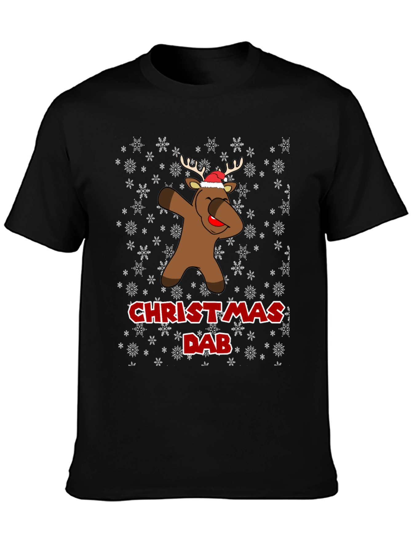Christmas Dab Reindeer T-Shirt