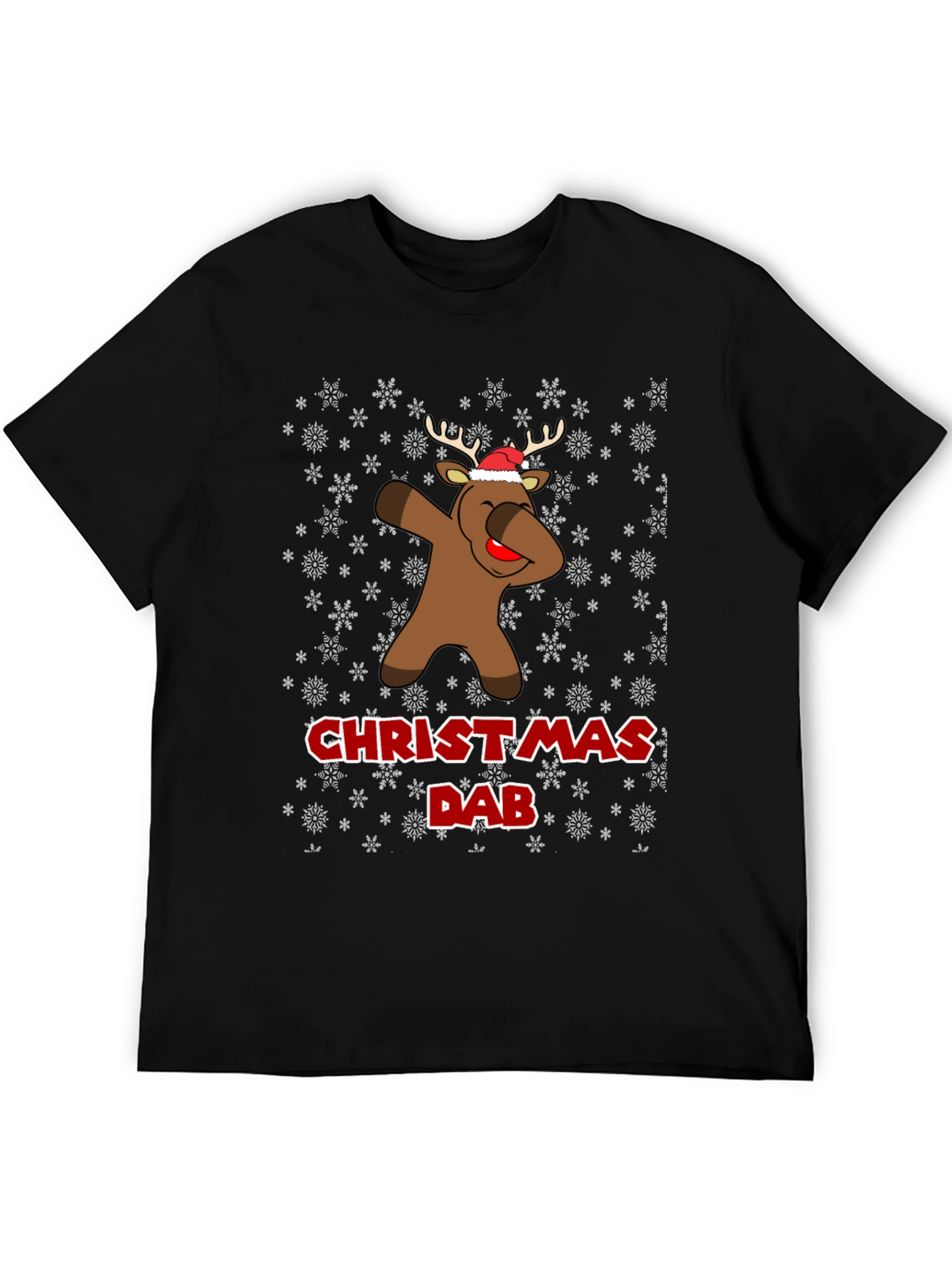 Christmas Dab Reindeer T-Shirt