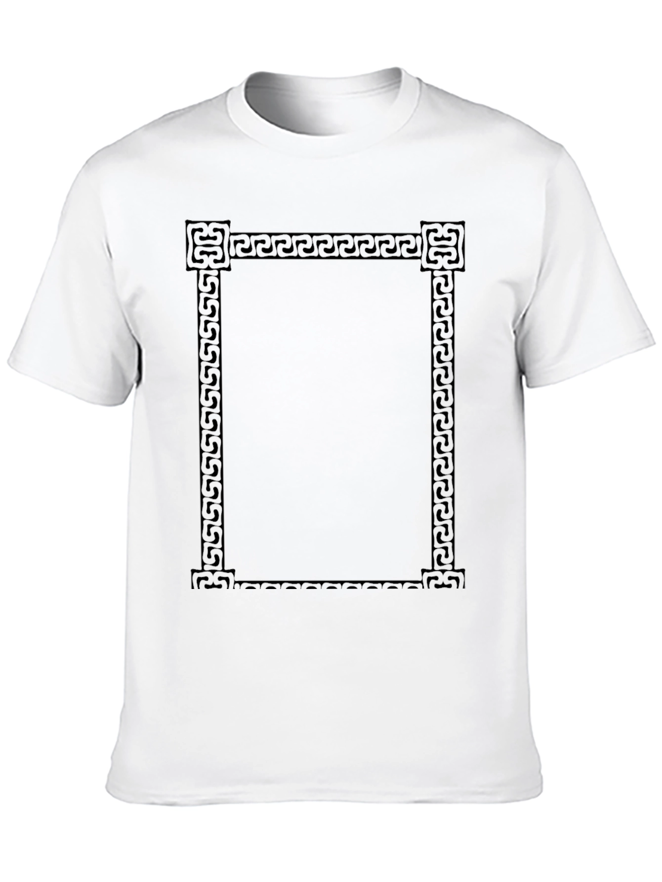 Geometric Border T-Shirt