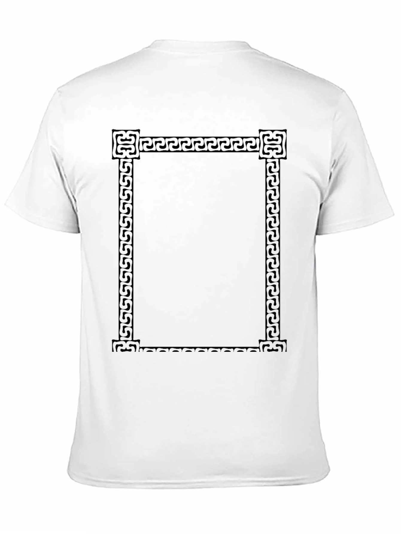Geometric Border T-Shirt