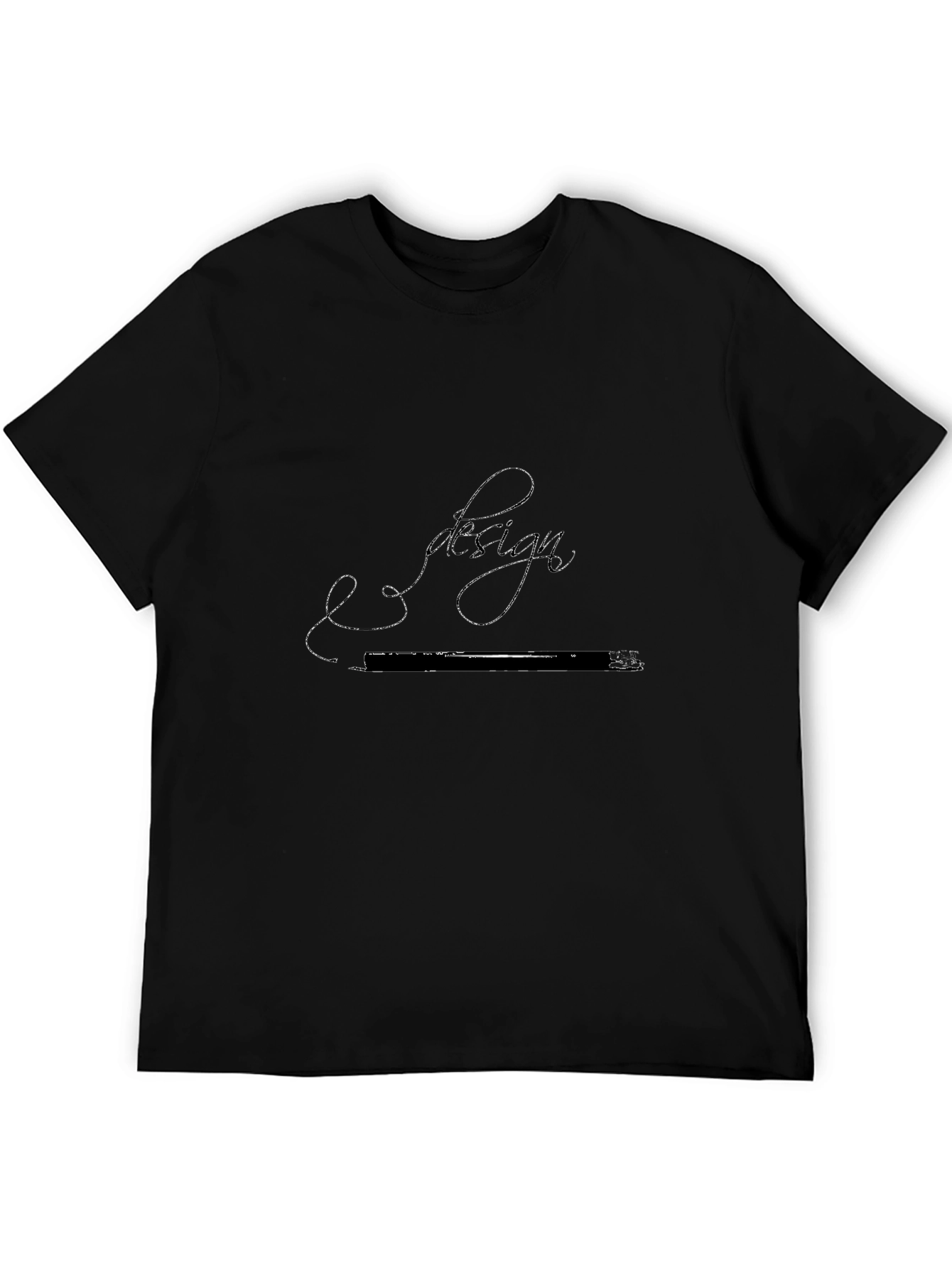 Design T-Shirt - Black Tee