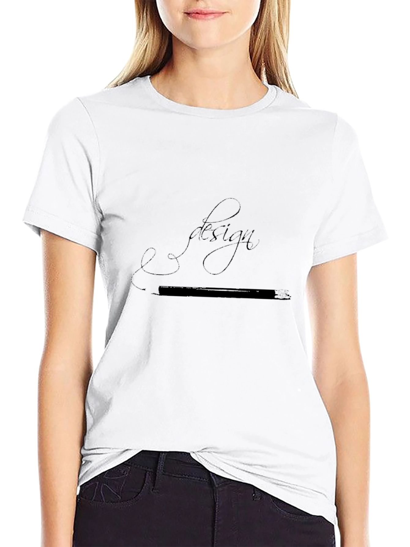 Design T-Shirt - Black Tee
