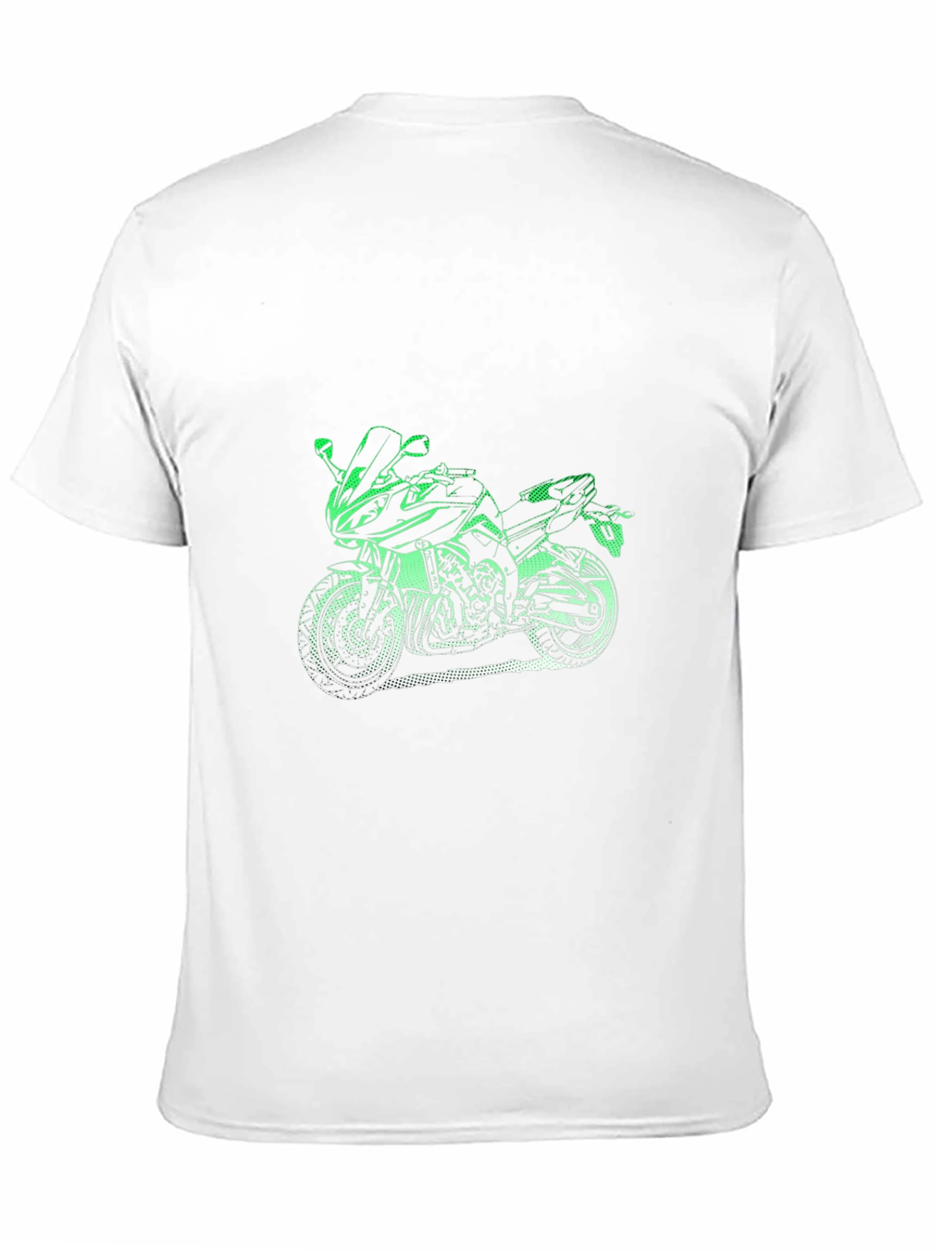 Motorcycle Graphic T-Shirt - Cool Rider Tee