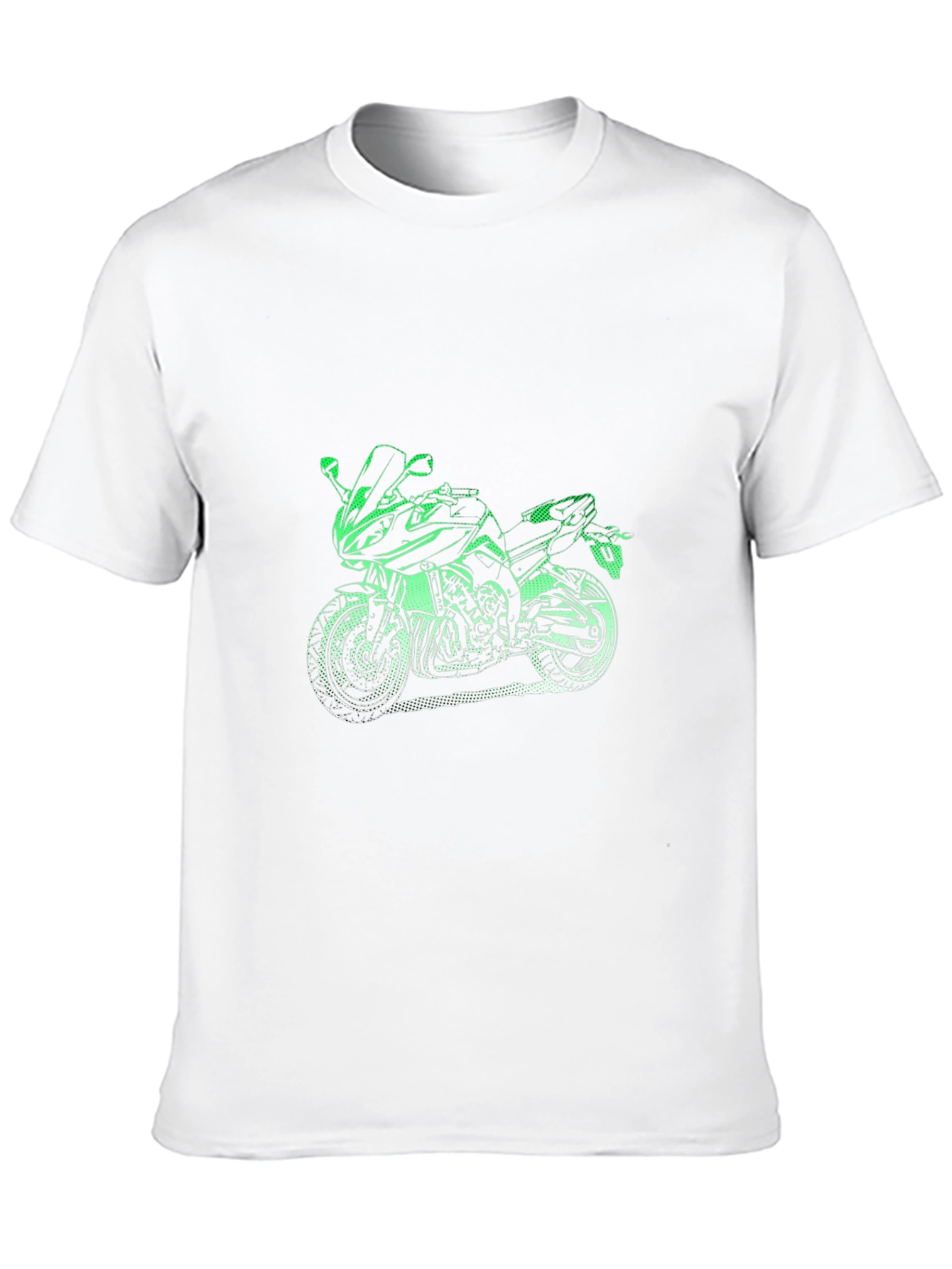 Motorcycle Graphic T-Shirt - Cool Rider Tee