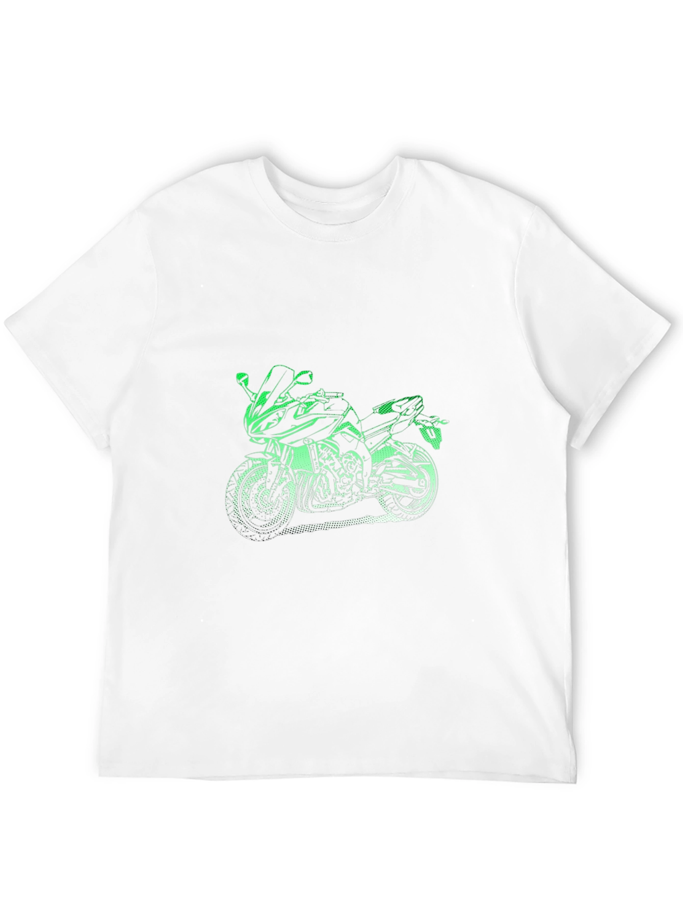 Motorcycle Graphic T-Shirt - Cool Rider Tee