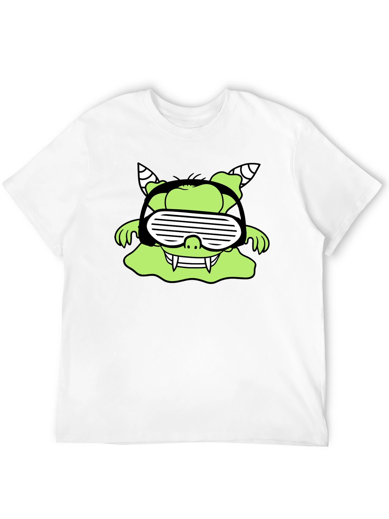Monster Graphic Black T-Shirt