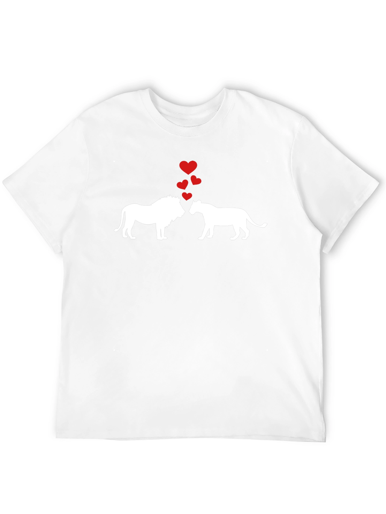 Lion & Lioness Love Heart T-Shirt