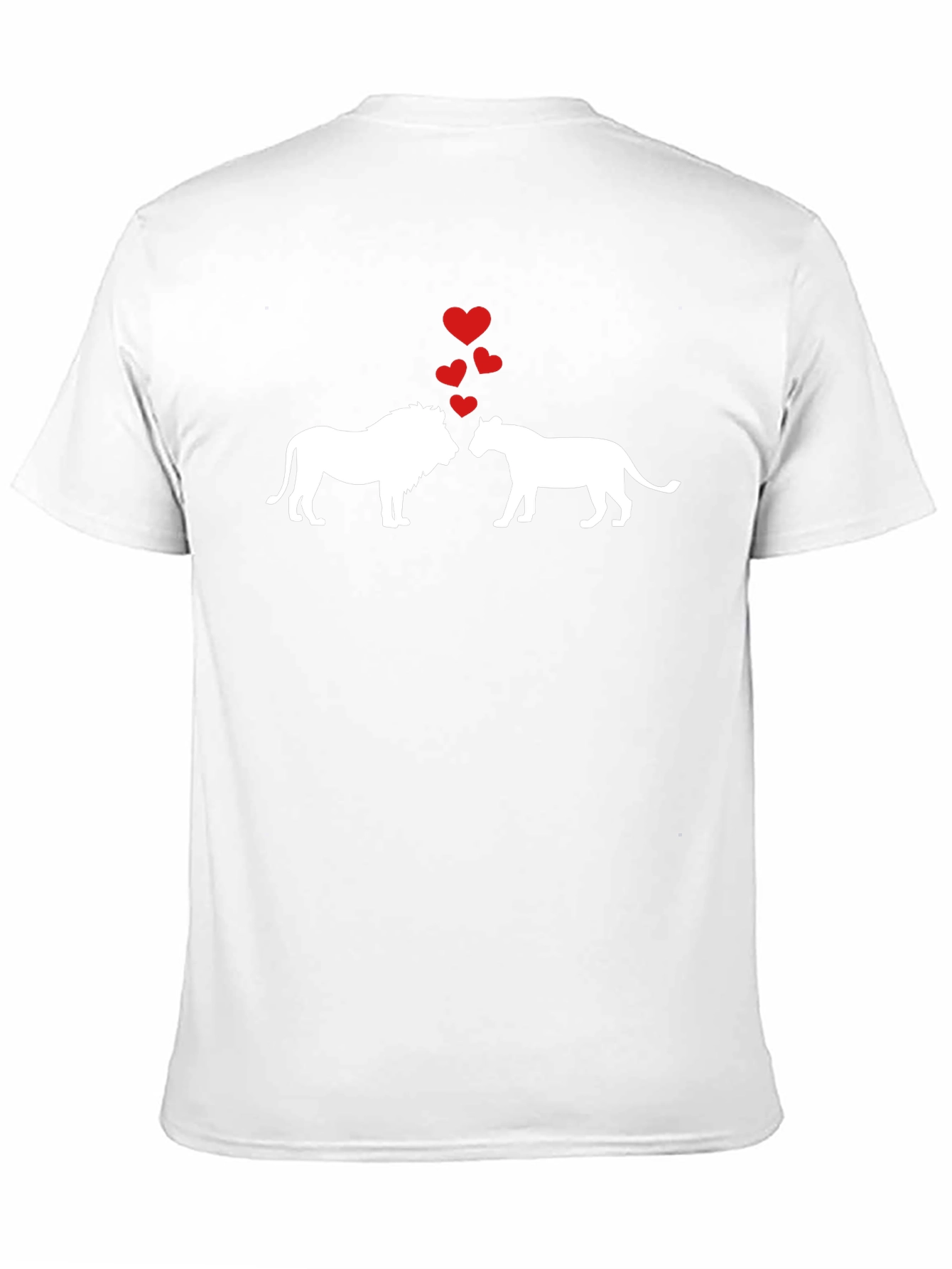 Lion & Lioness Love Heart T-Shirt