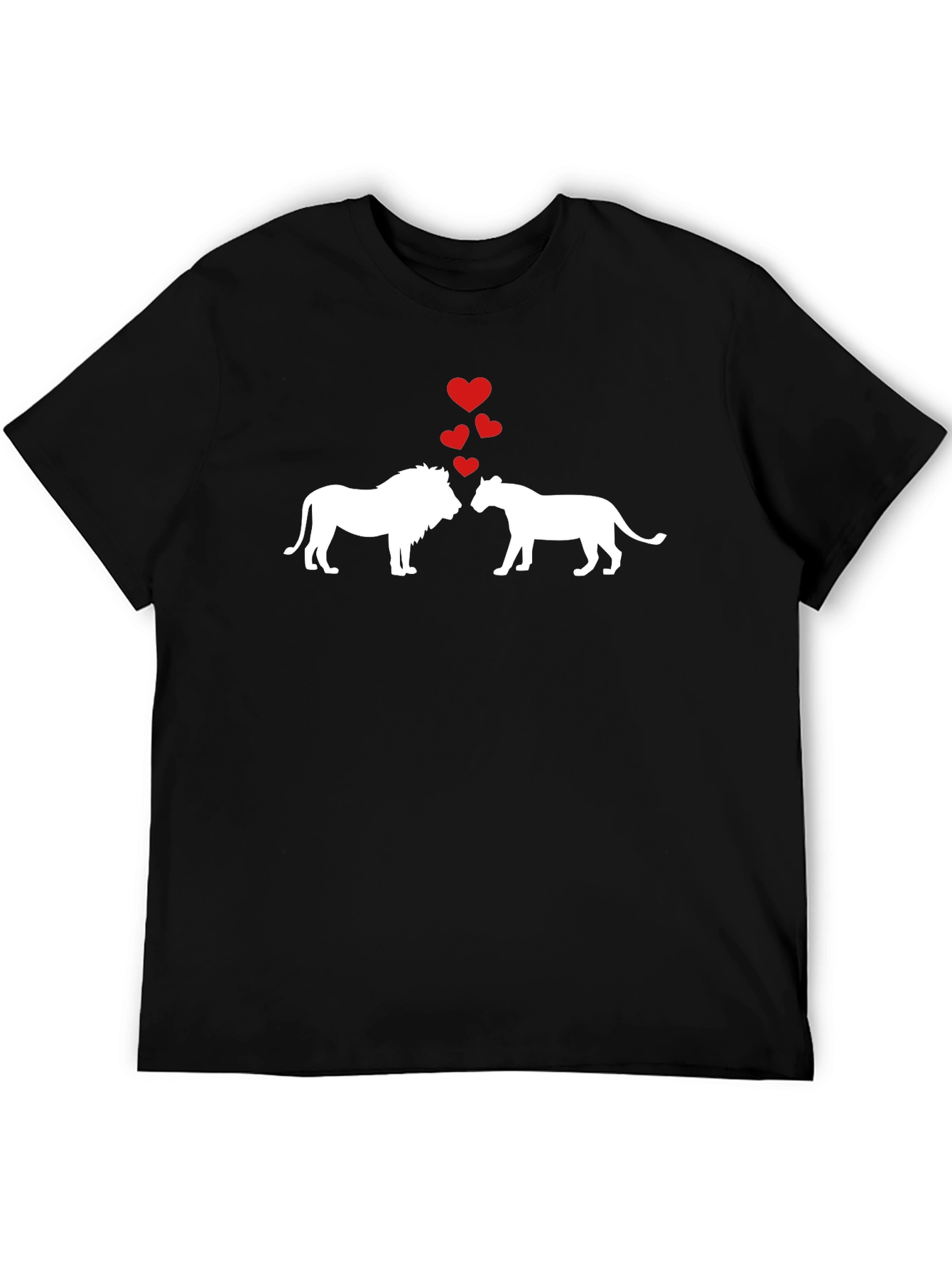 Lion & Lioness Love Heart T-Shirt