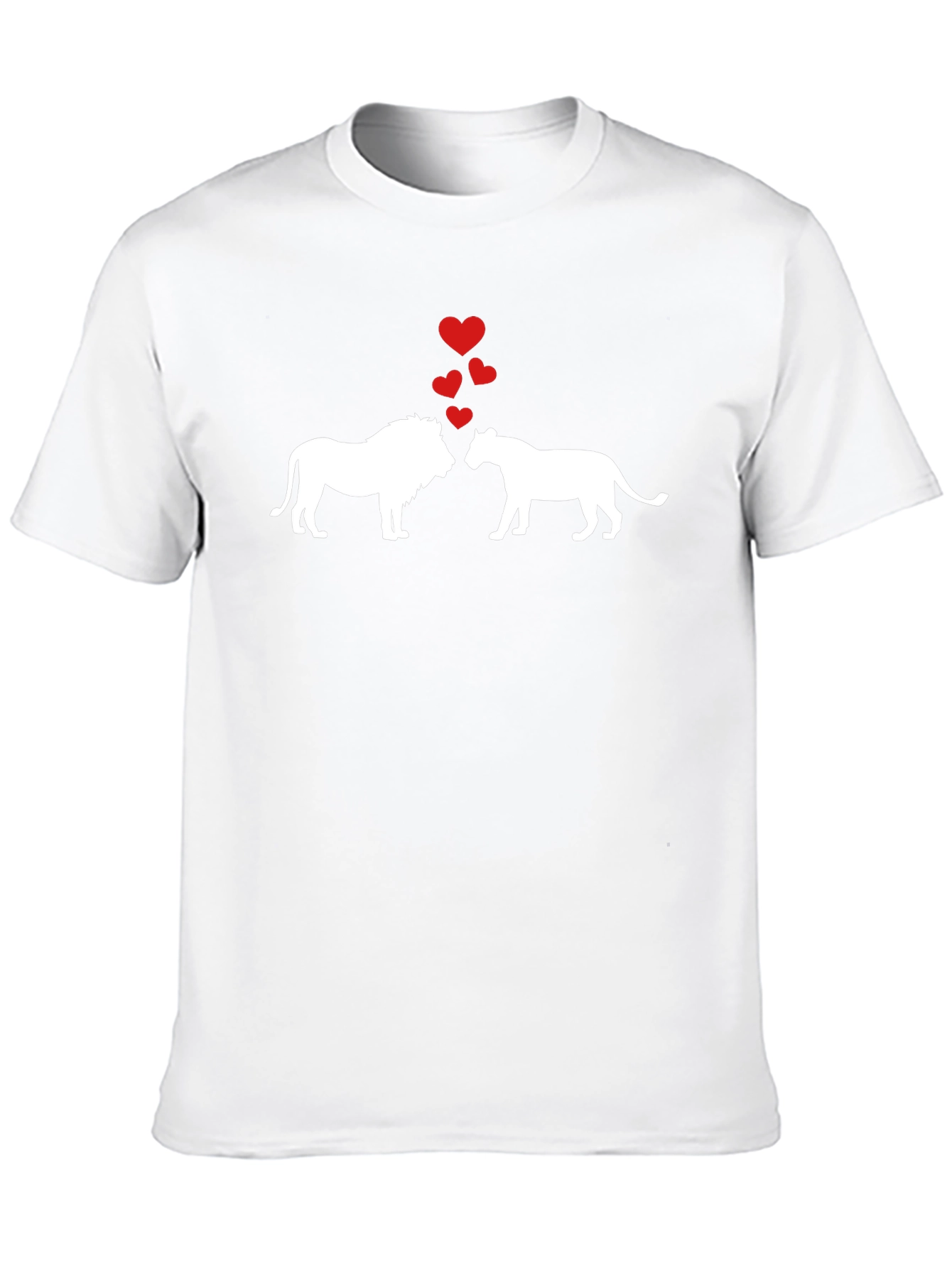 Lion & Lioness Love Heart T-Shirt