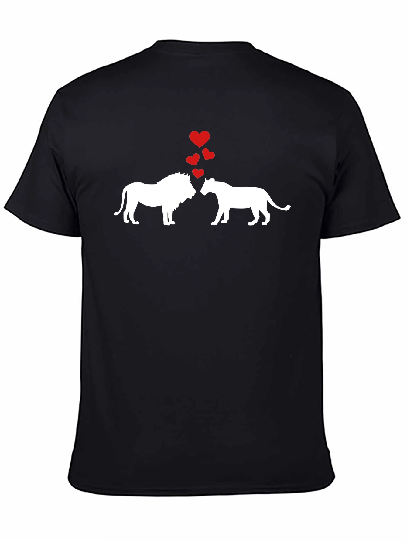 Lion & Lioness Love Heart T-Shirt