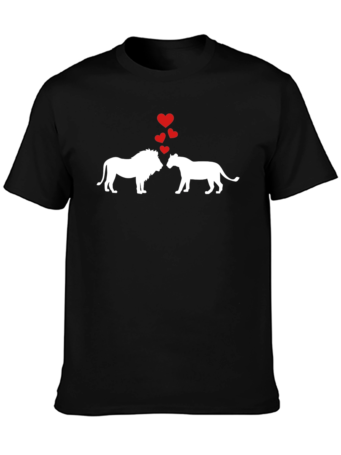 Lion & Lioness Love Heart T-Shirt