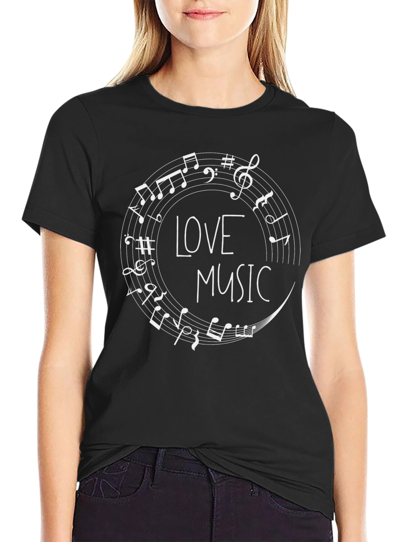 Love Music Graphic T-Shirt