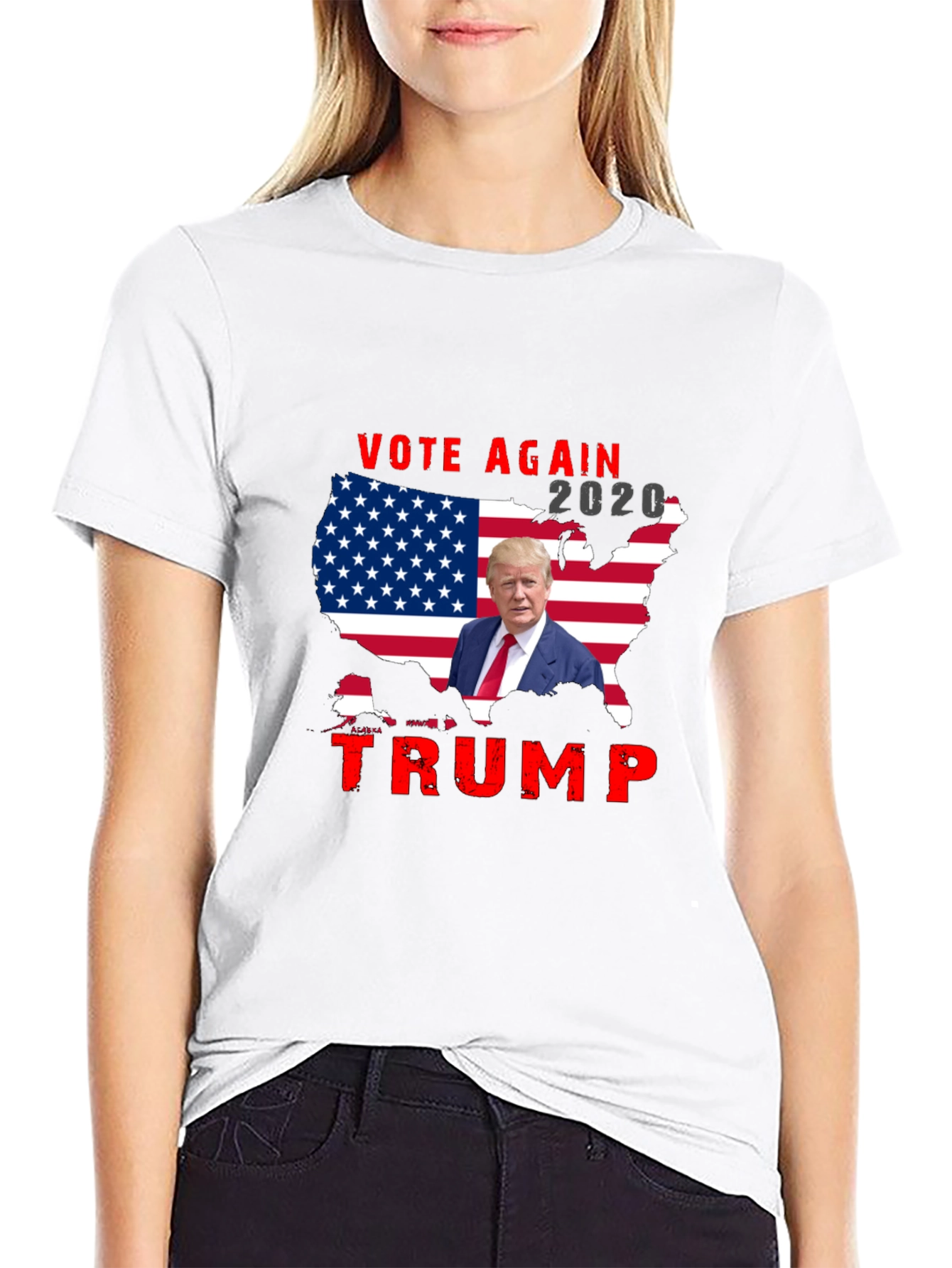 Vote Trump Again 2020 Graphic Tee