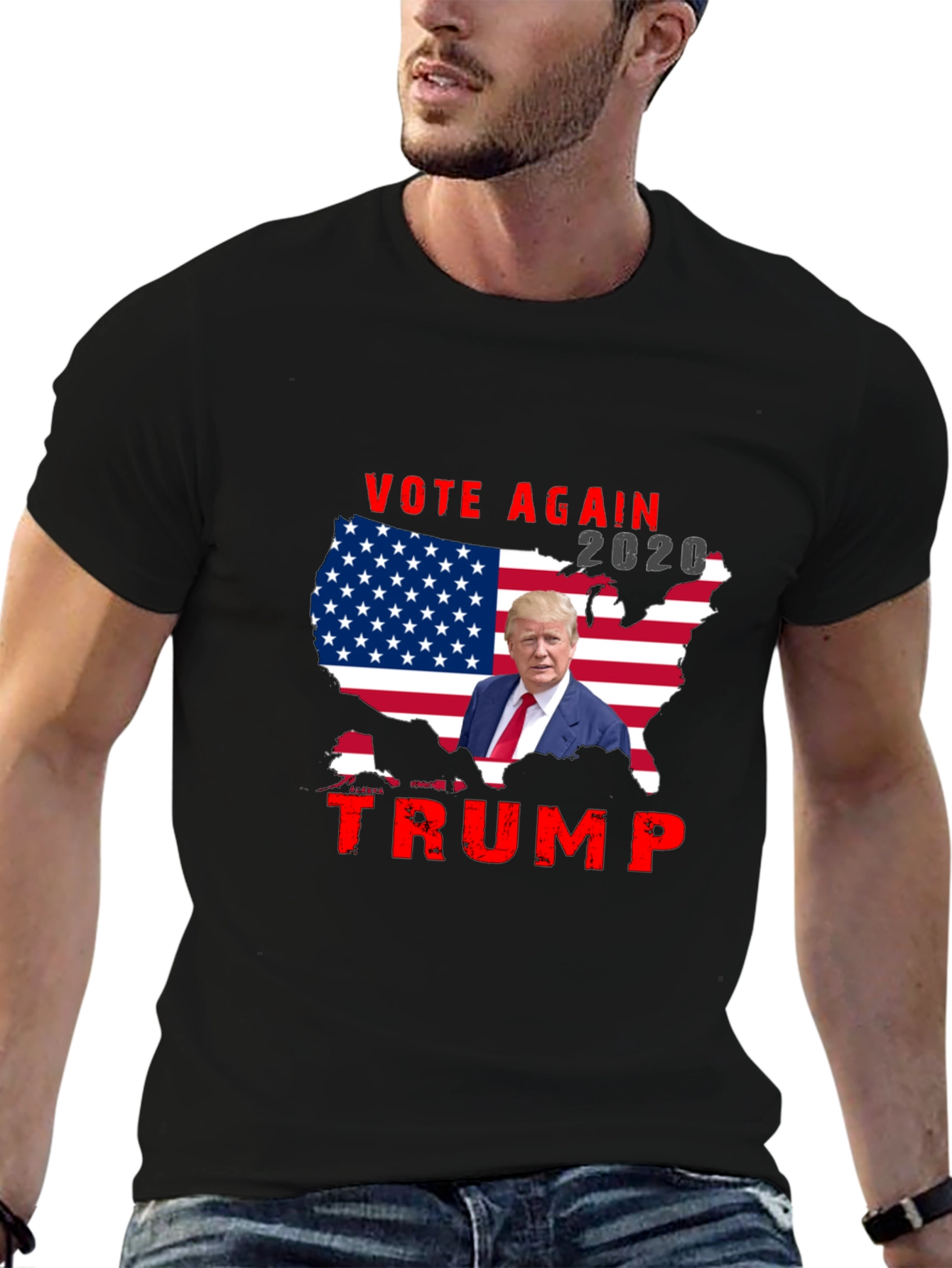 Vote Trump Again 2020 Graphic Tee