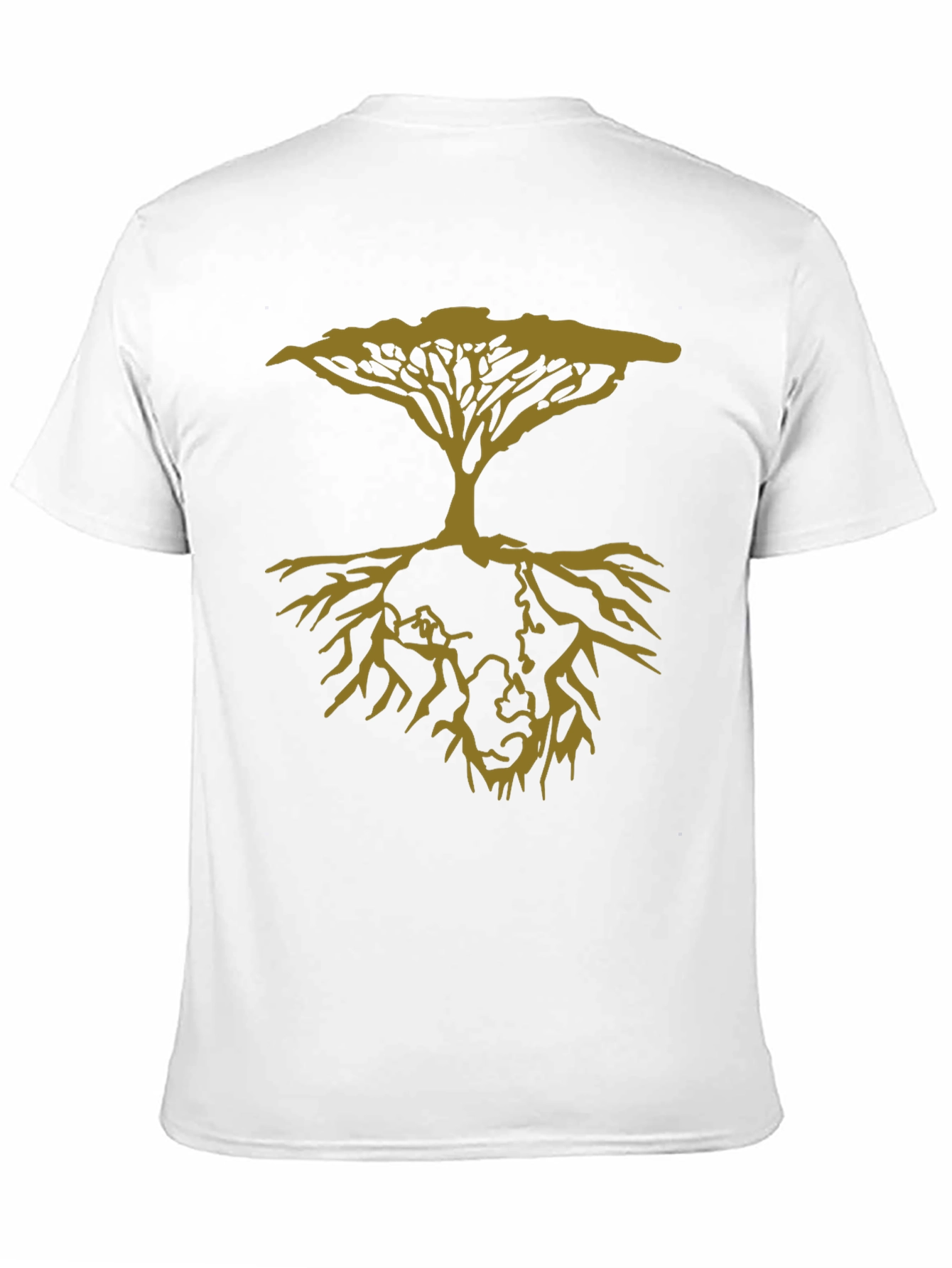 Artsy Tree Graphic Black Tee