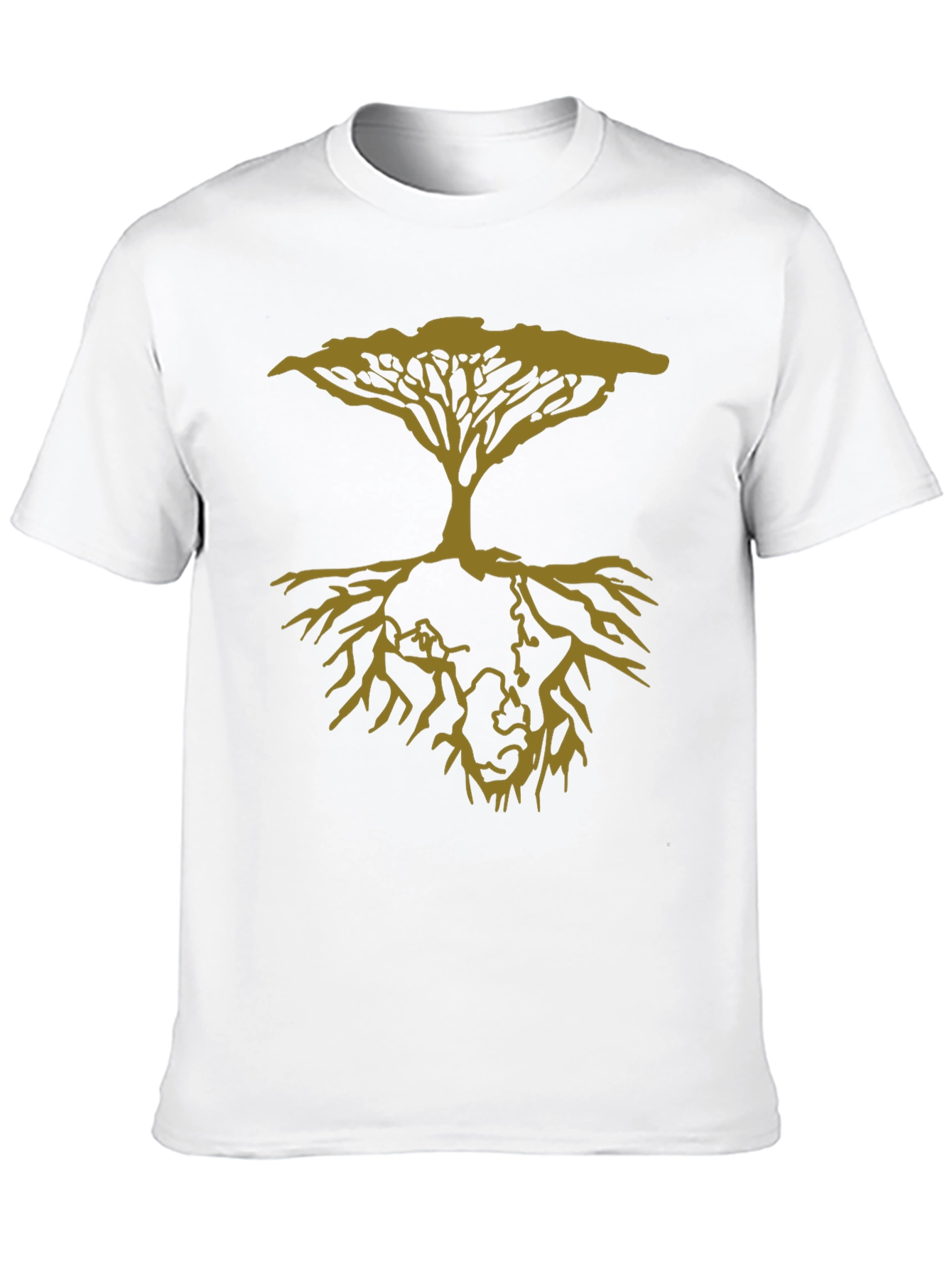 Artsy Tree Graphic Black Tee