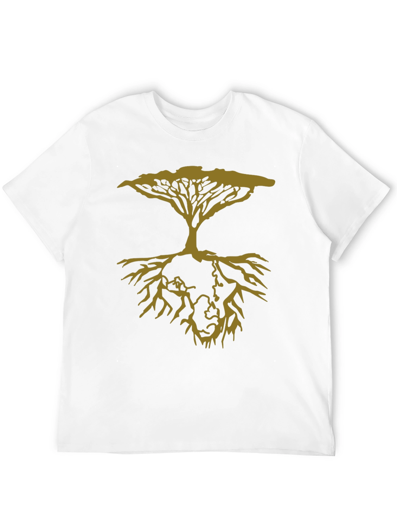Artsy Tree Graphic Black Tee