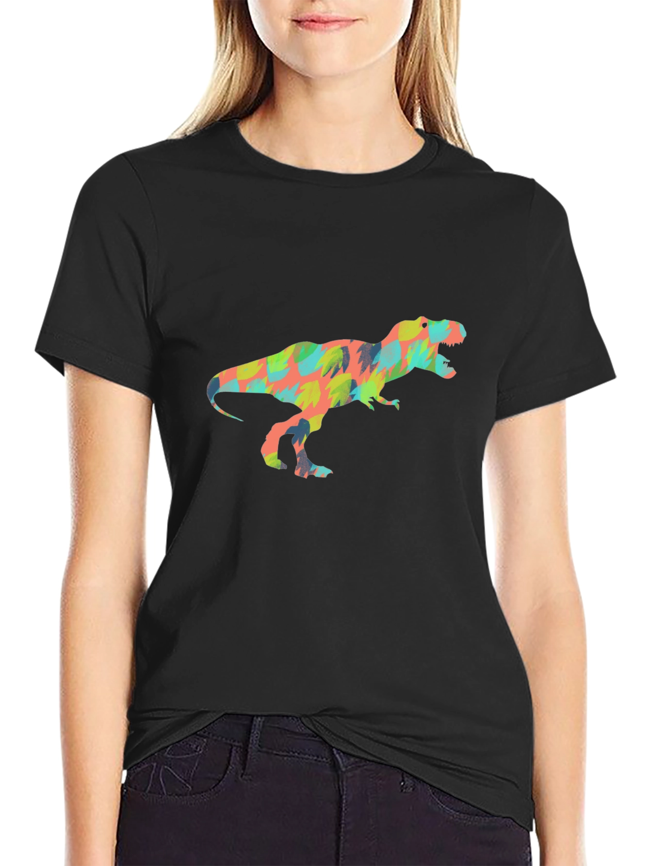 Dino T-Rex Patterned Tee