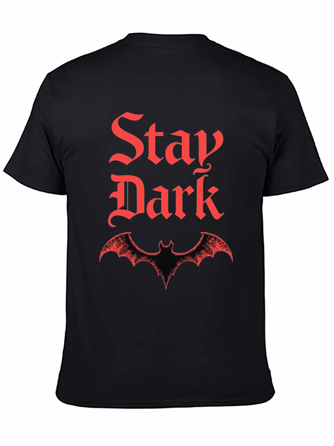 Stay Dark Bat Graphic T-Shirt