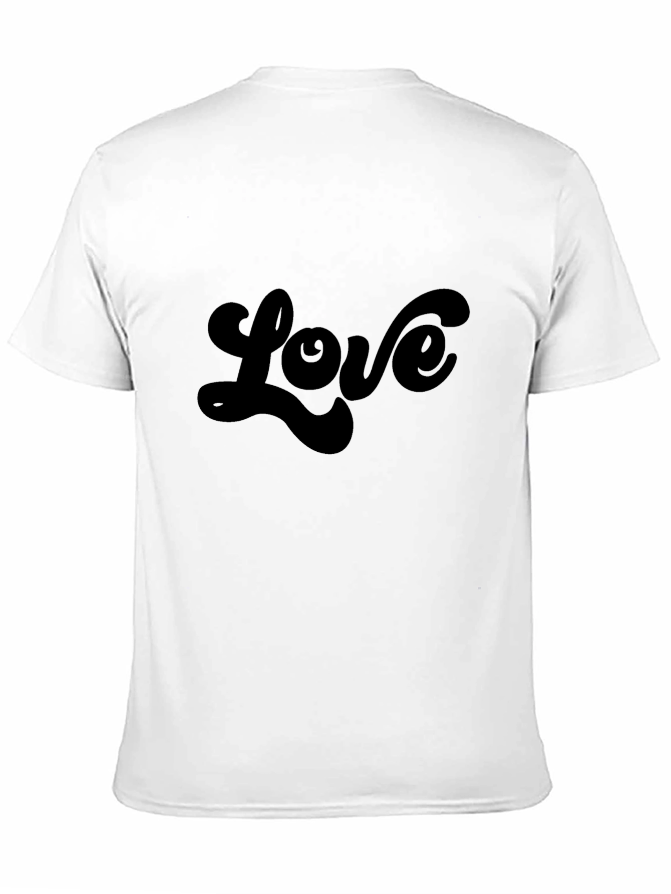 Love Graphic Tee - Black Soft Style Shirt