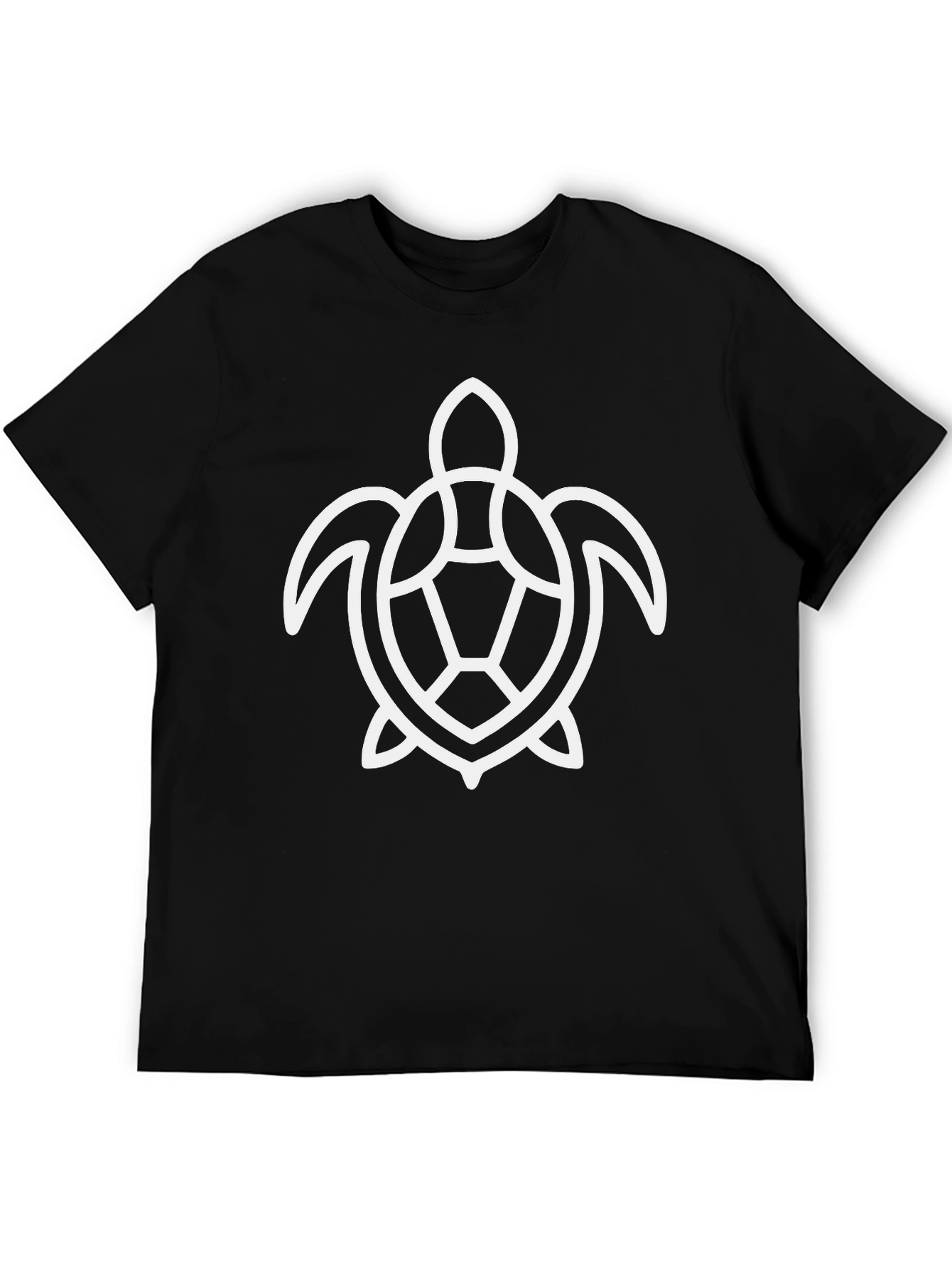 Sea Turtle Graphic Tee - Black