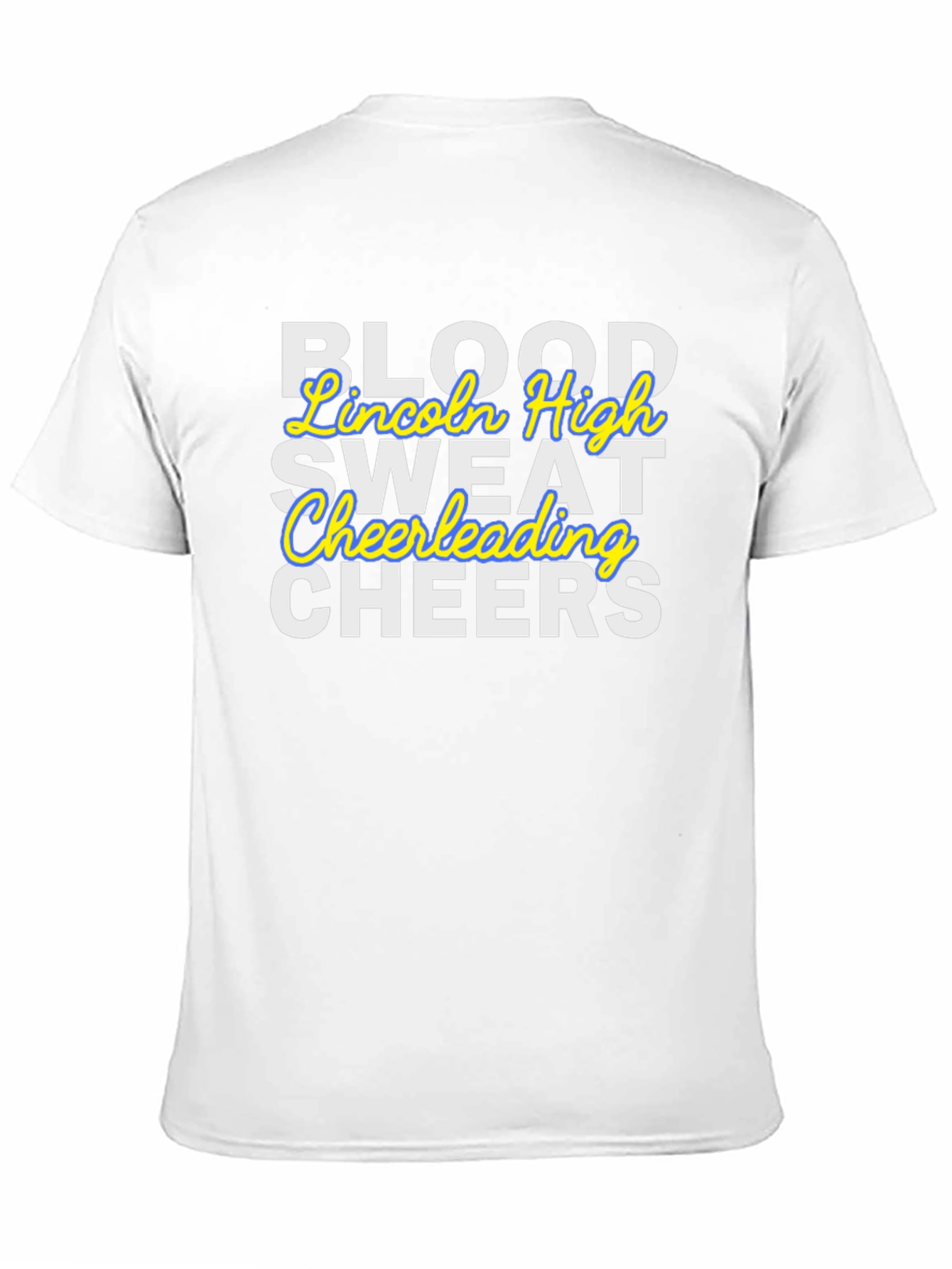 Blood Sweat Cheerleading Black T-Shirt