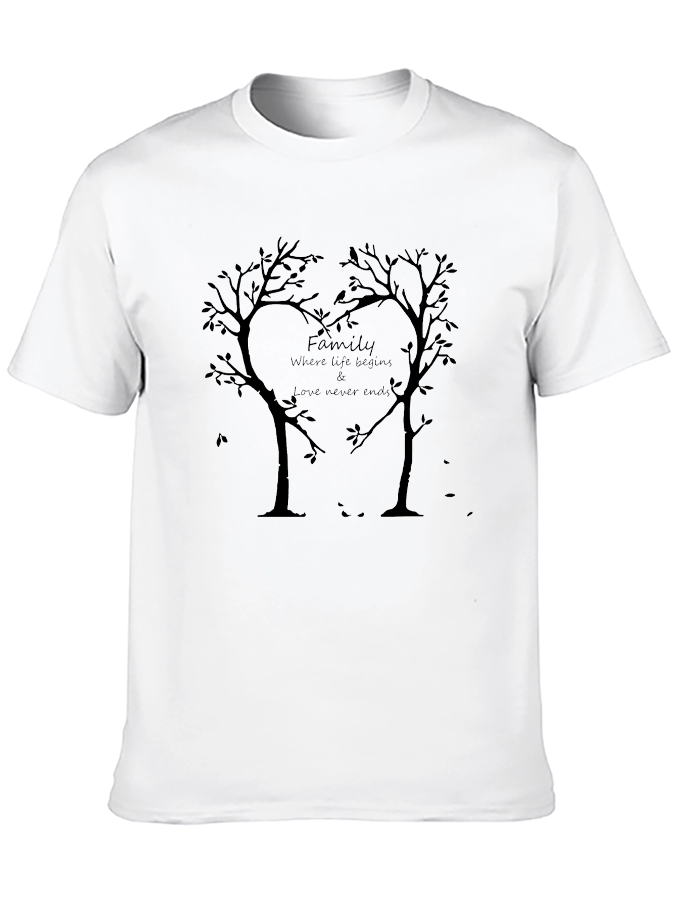 Family Tree Love T-Shirt - Where Life Begins