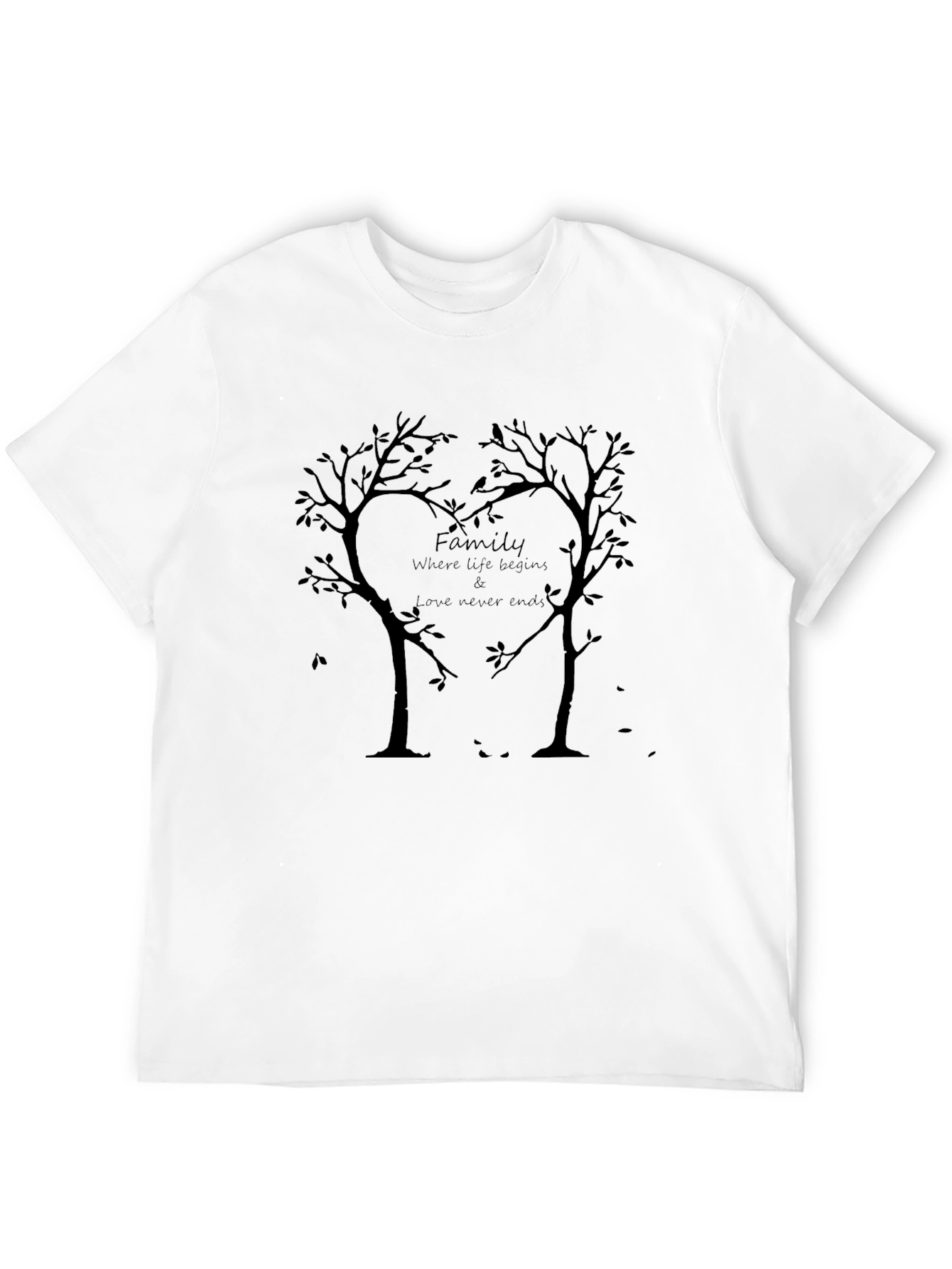 Family Tree Love T-Shirt - Where Life Begins
