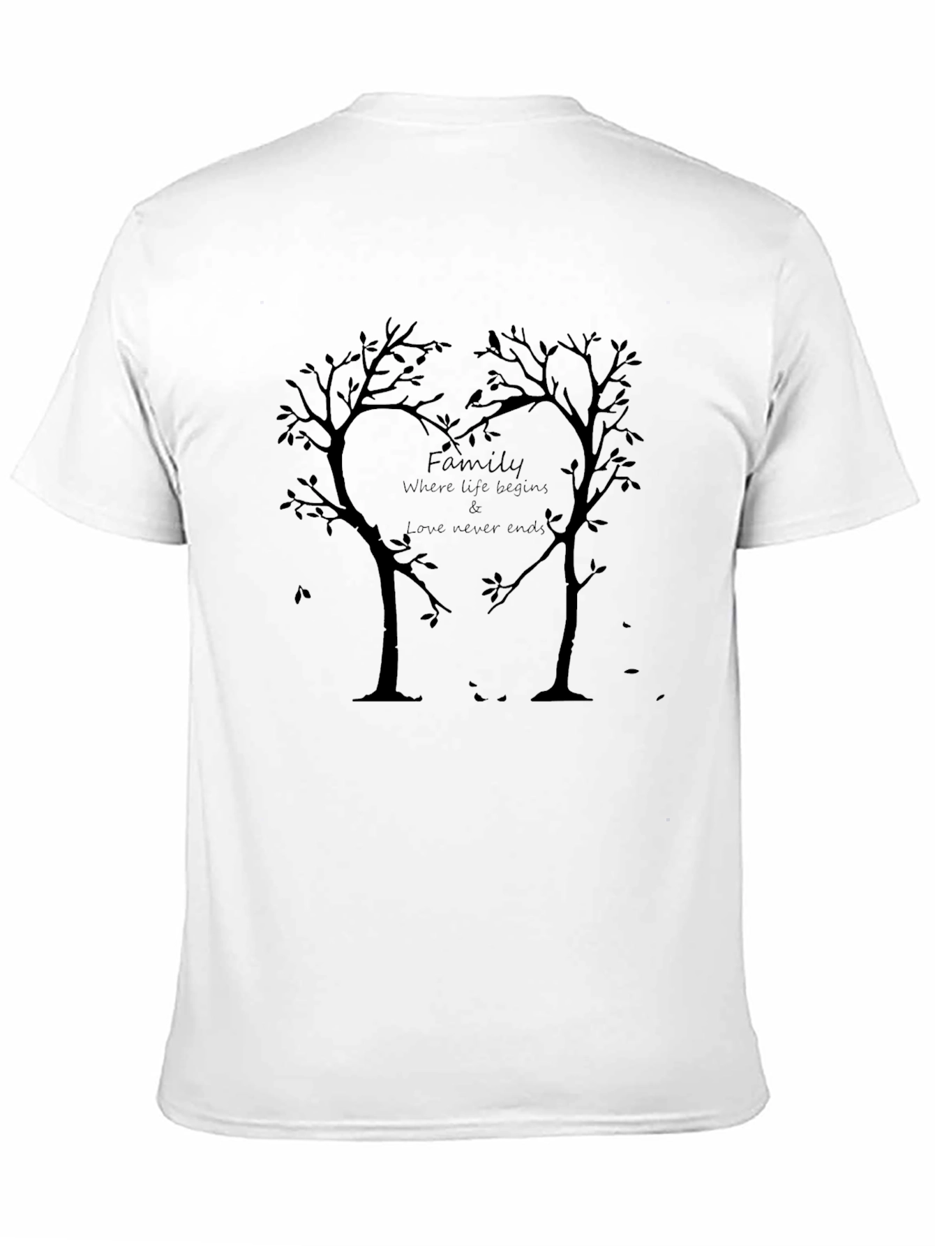 Family Tree Love T-Shirt - Where Life Begins