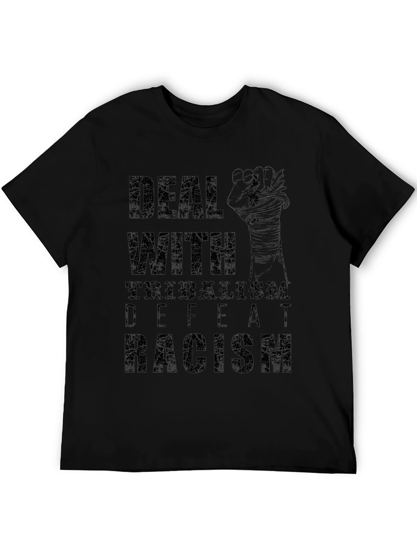 Deal With Tribalism Defeat Racism T-Shirt