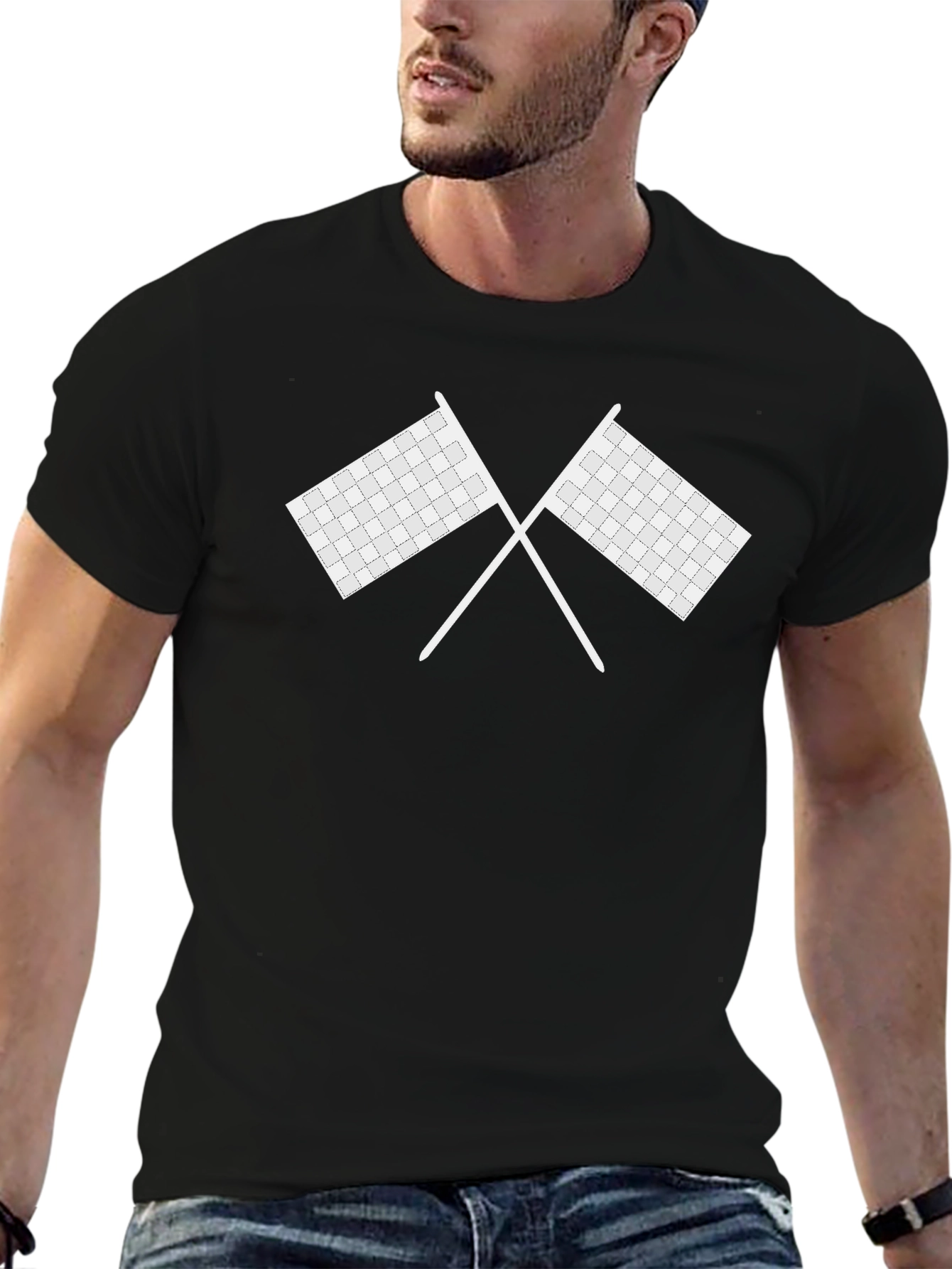 Racing Flags Graphic T-Shirt
