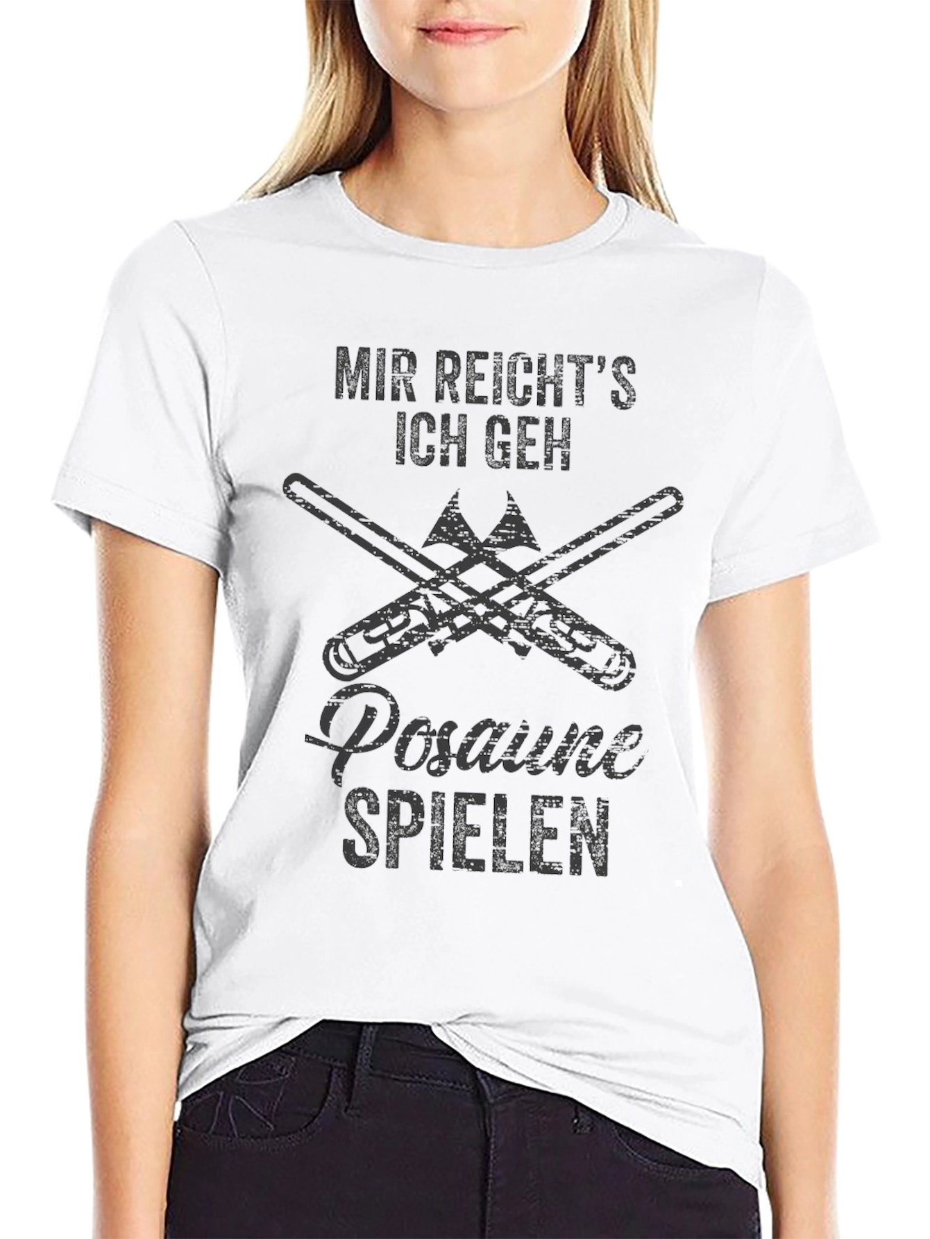 Mir Reichts Ich Geh Posaune Spielen T-Shirt