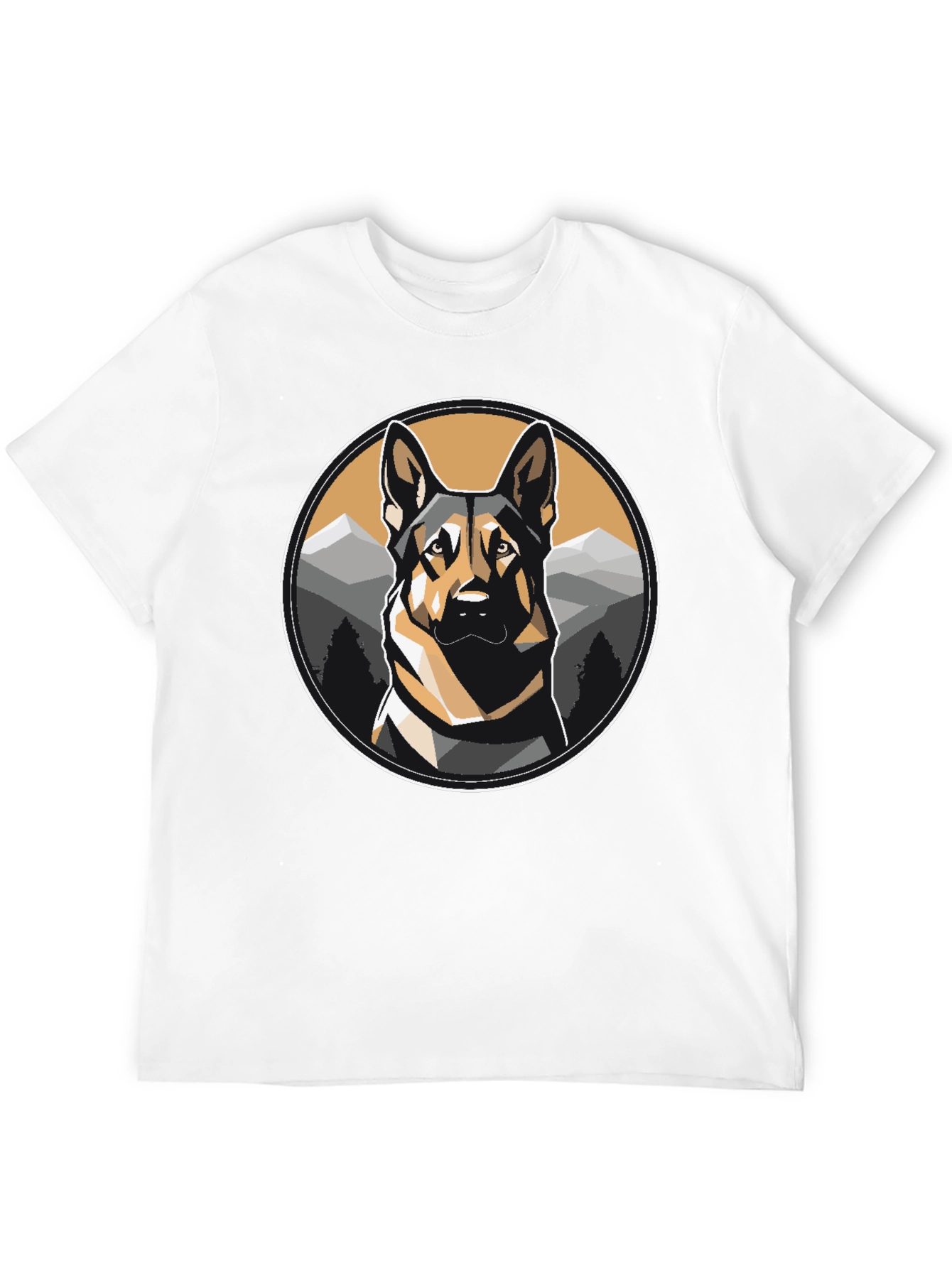 German Shepherd Dog Graphic T-Shirt