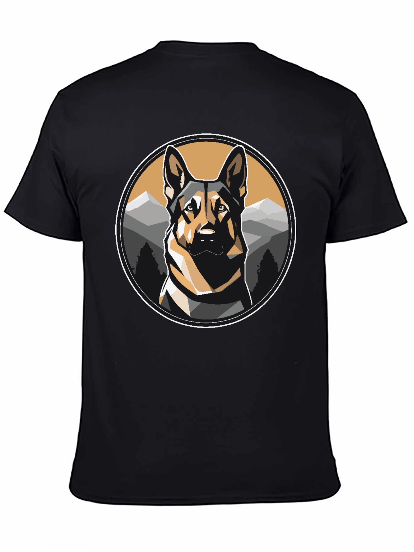 German Shepherd Dog Graphic T-Shirt